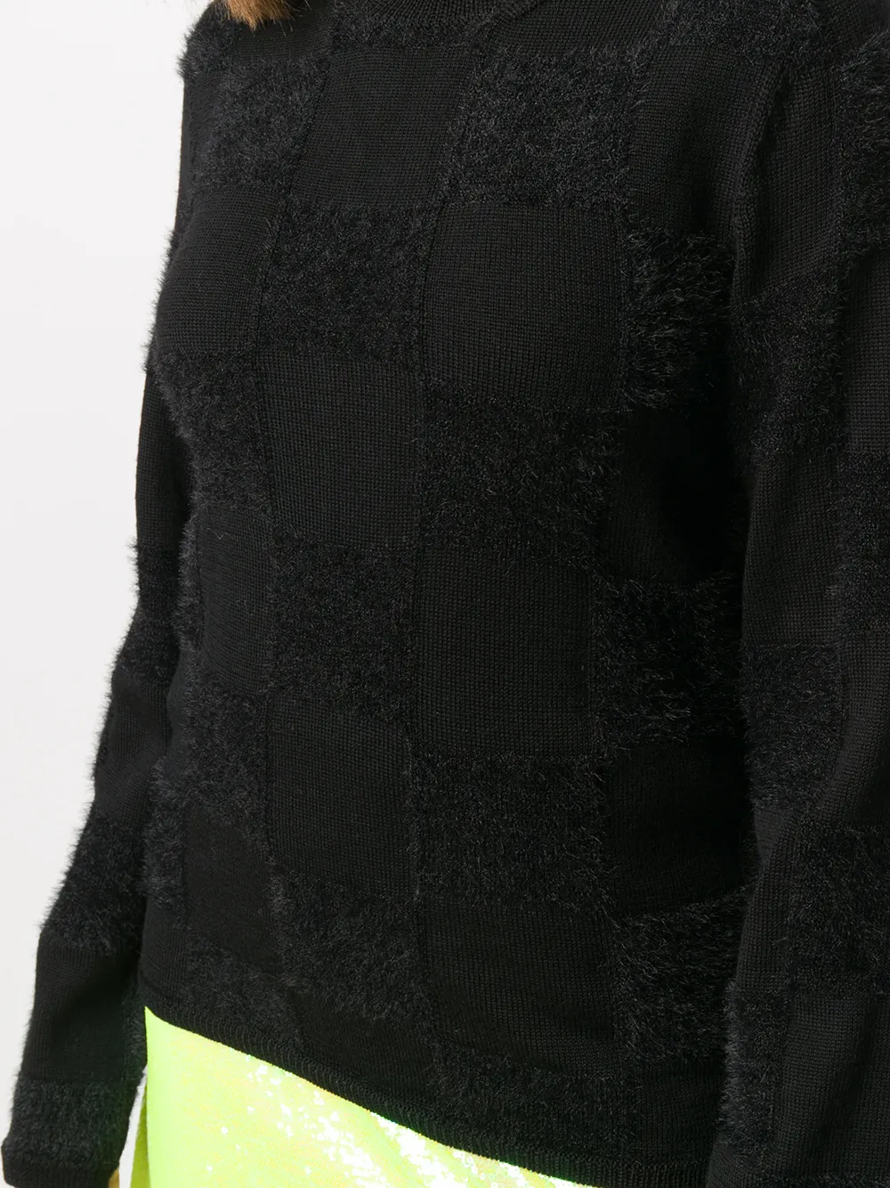 COMME DES GARCONS - Women Solid Color Fringe Sweater - Image 4