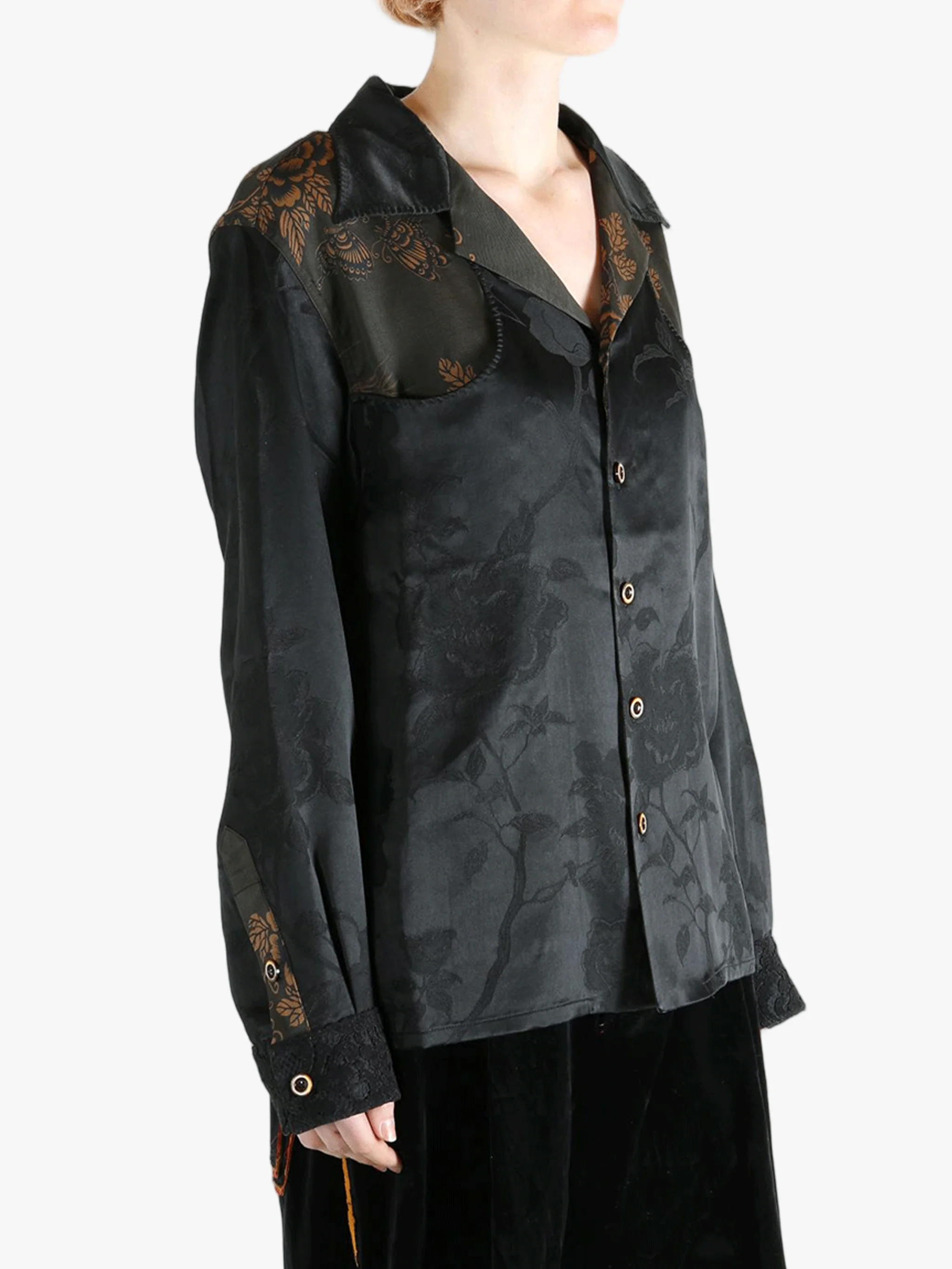 COMMUNS - Men Patterned Relaxed Shirt - Image 2