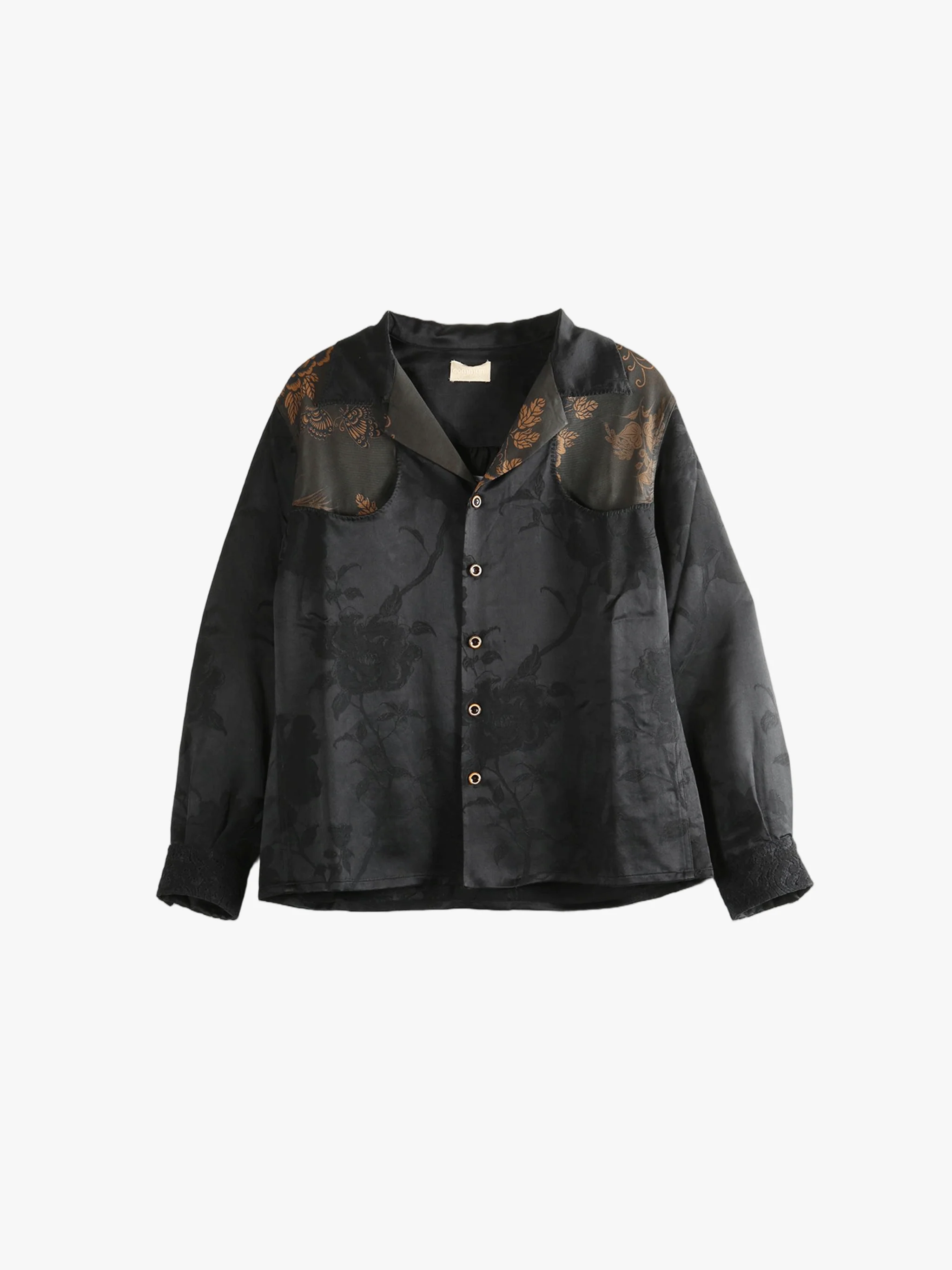 COMMUNS - Men Patterned Relaxed Shirt - Image 5