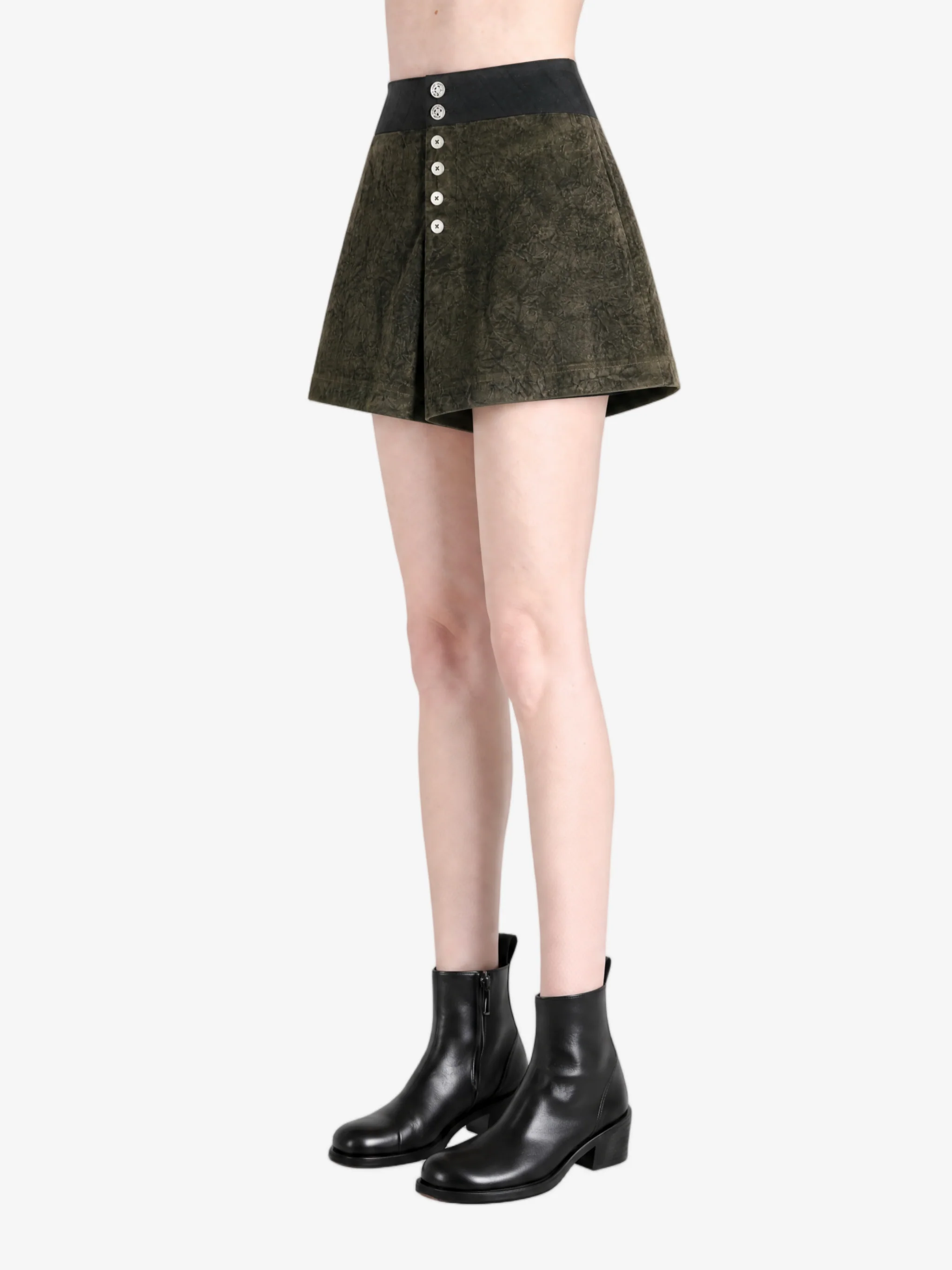 COMMUNS - Women High Waist Multi Button Trouser - Image 2