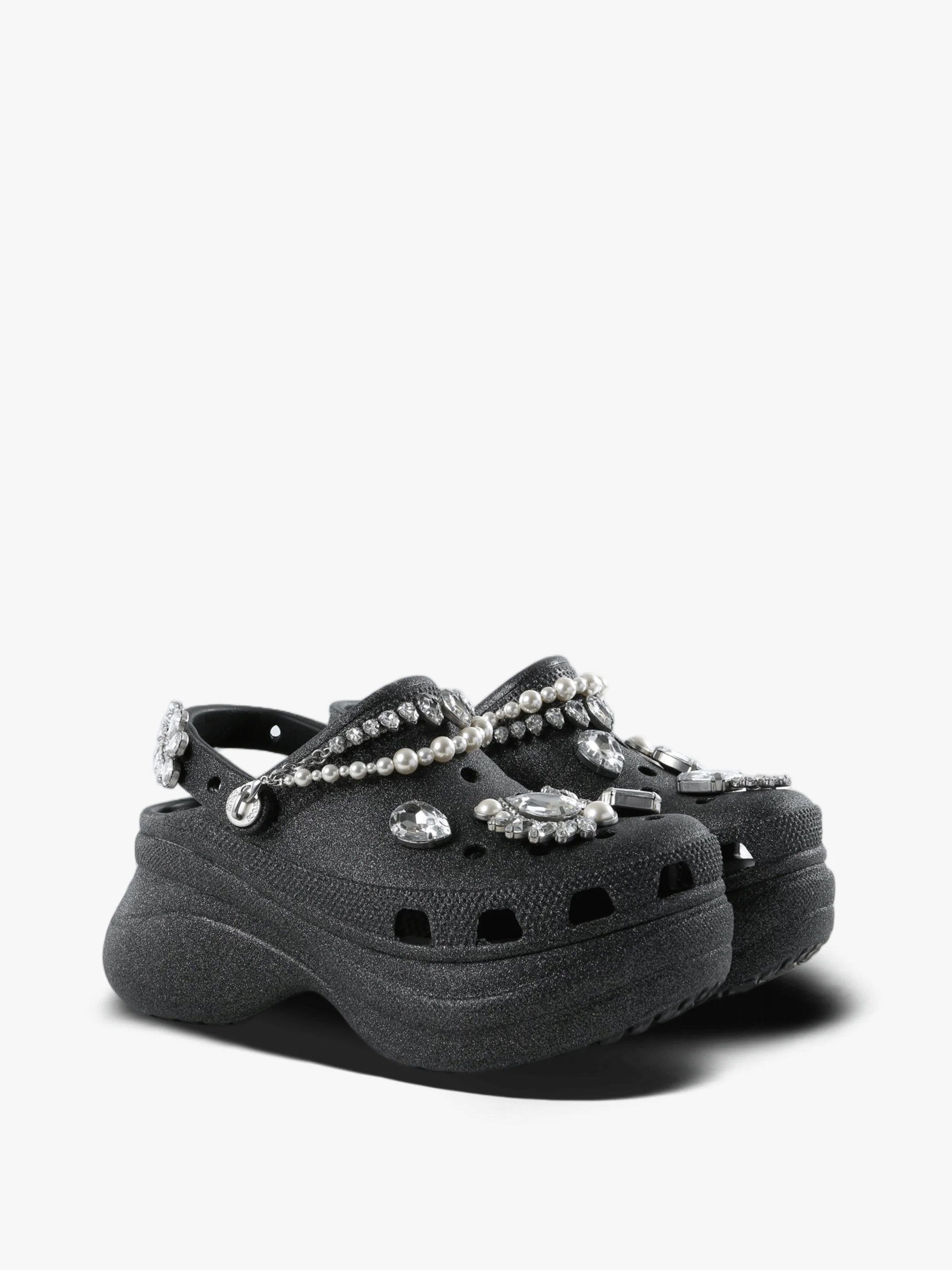 CROCS - Women Bae Wedding Glitter Clog Shoes - Image 2