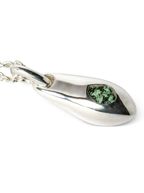PARTS OF FOUR - Chrysalis Necklace (Nympha, 0.4 CT, Blue Diamond Slab, No. 3, PA+BDIA) - Image 3