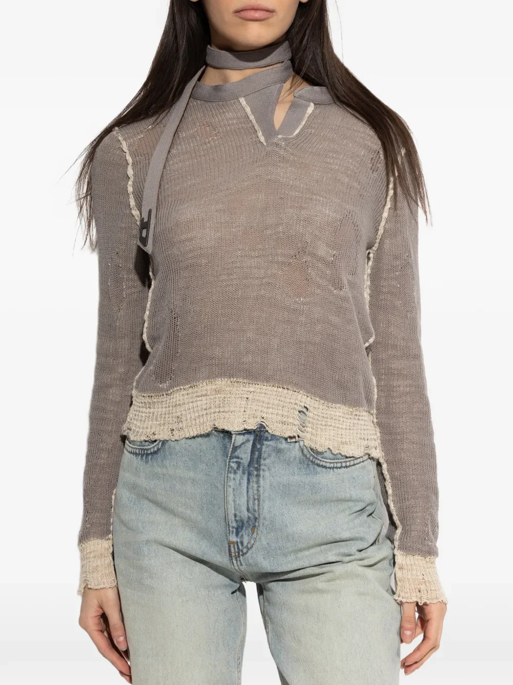 DIESEL - Women M-Dracarina Long Sleeves Top