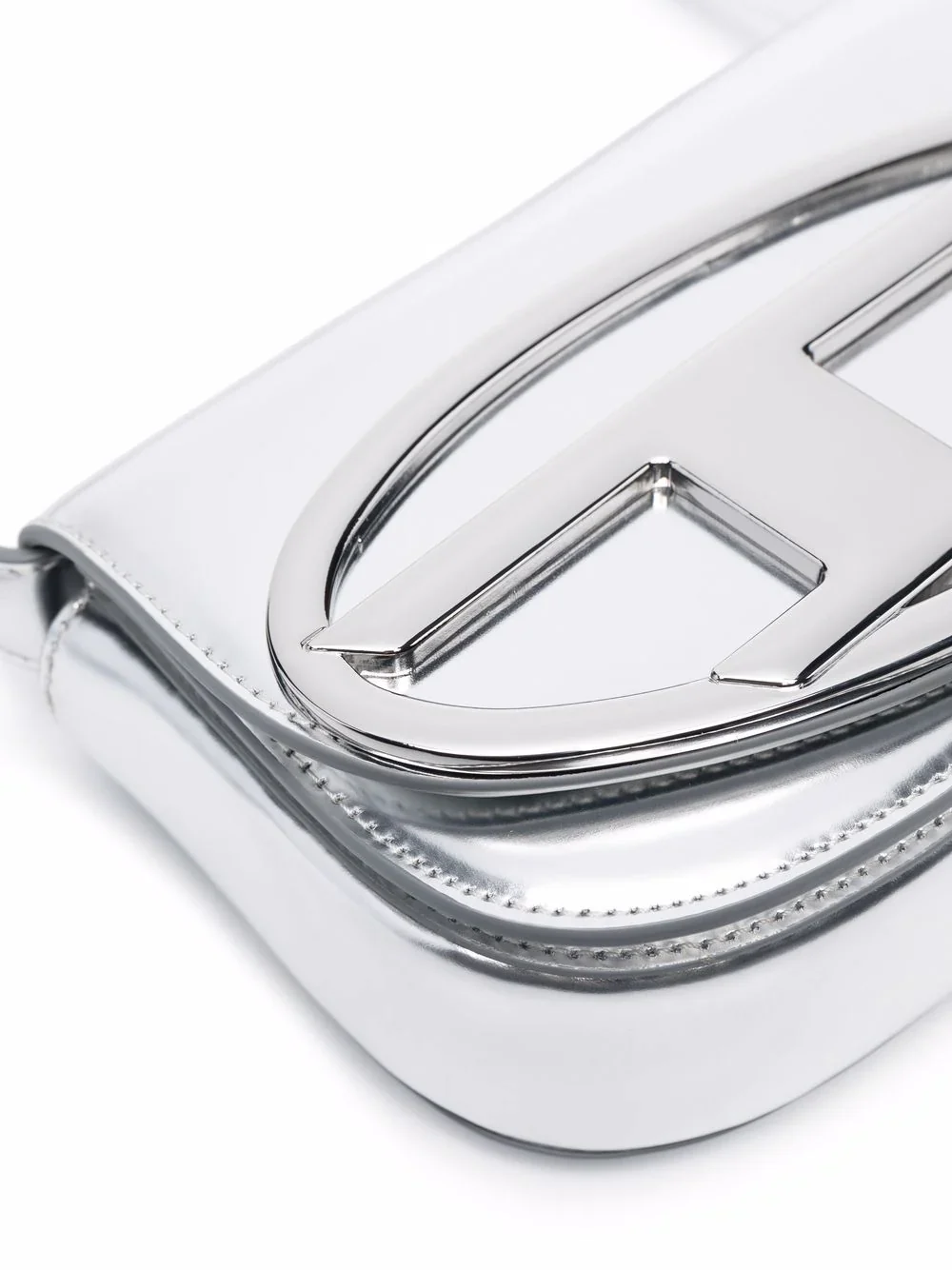 DIESEL - Women Mirrored Leather 1DR Iconic Shoulder Bag - Image 5