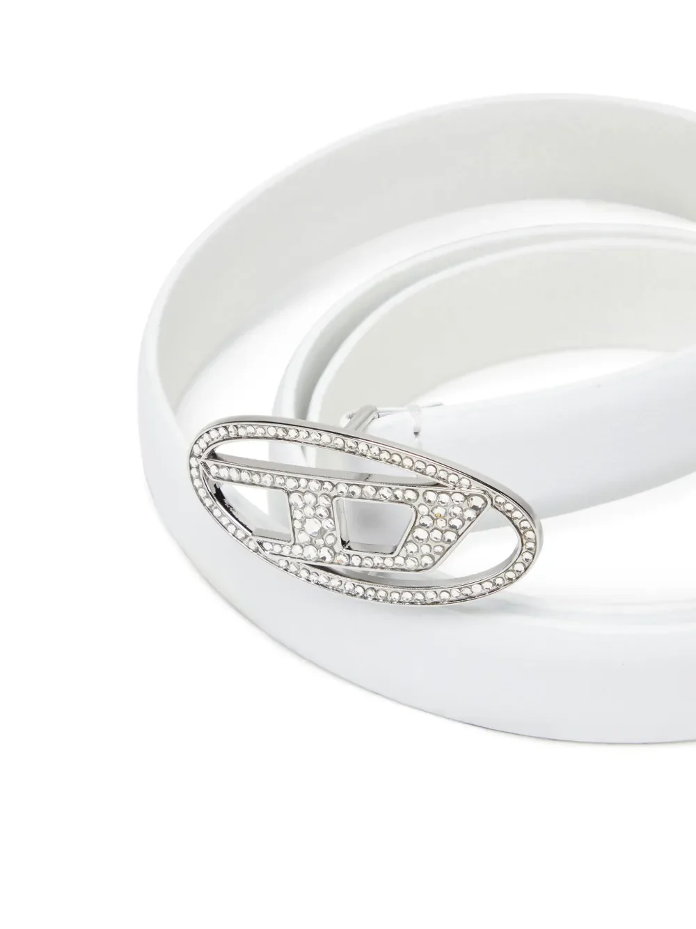 DIESEL - Women Oval D Logo B-1dr Strass 20 Belt - Image 2
