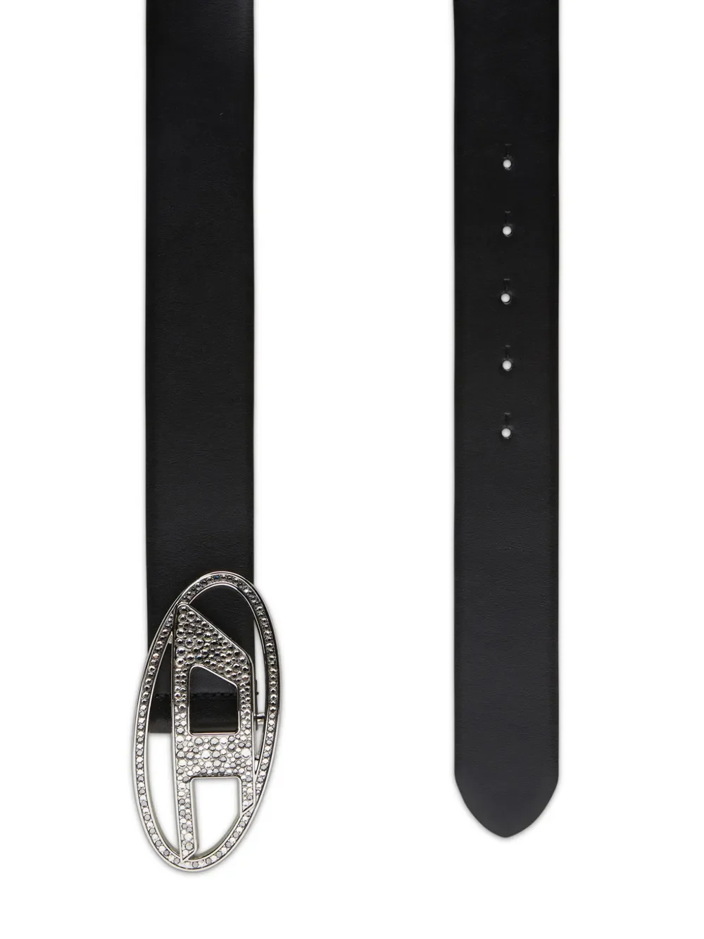 DIESEL - Women Oval D Logo B-1dr Strass Belt - Image 3