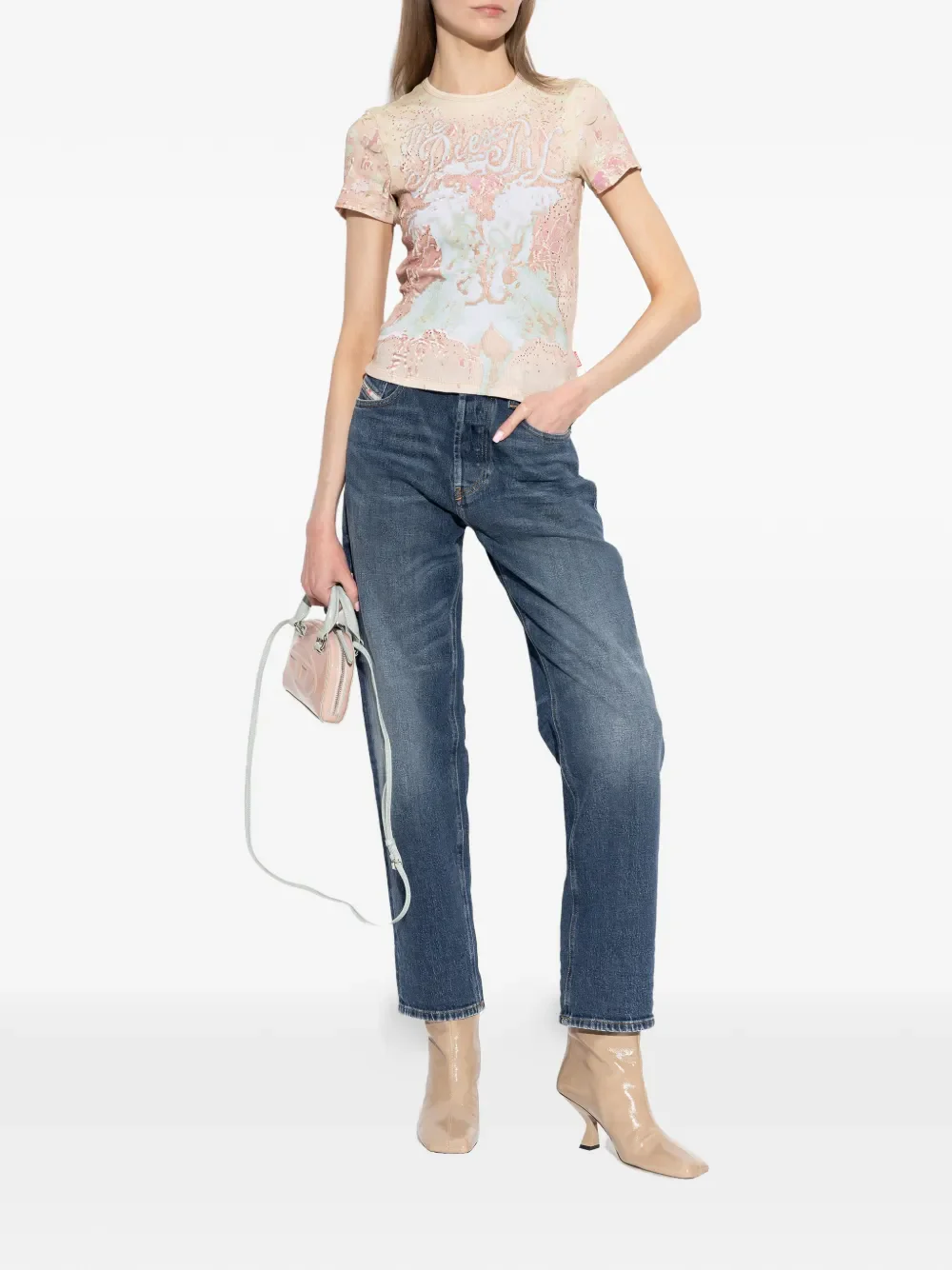 DIESEL - Women T-Bril Short Sleeves Top - Image 3
