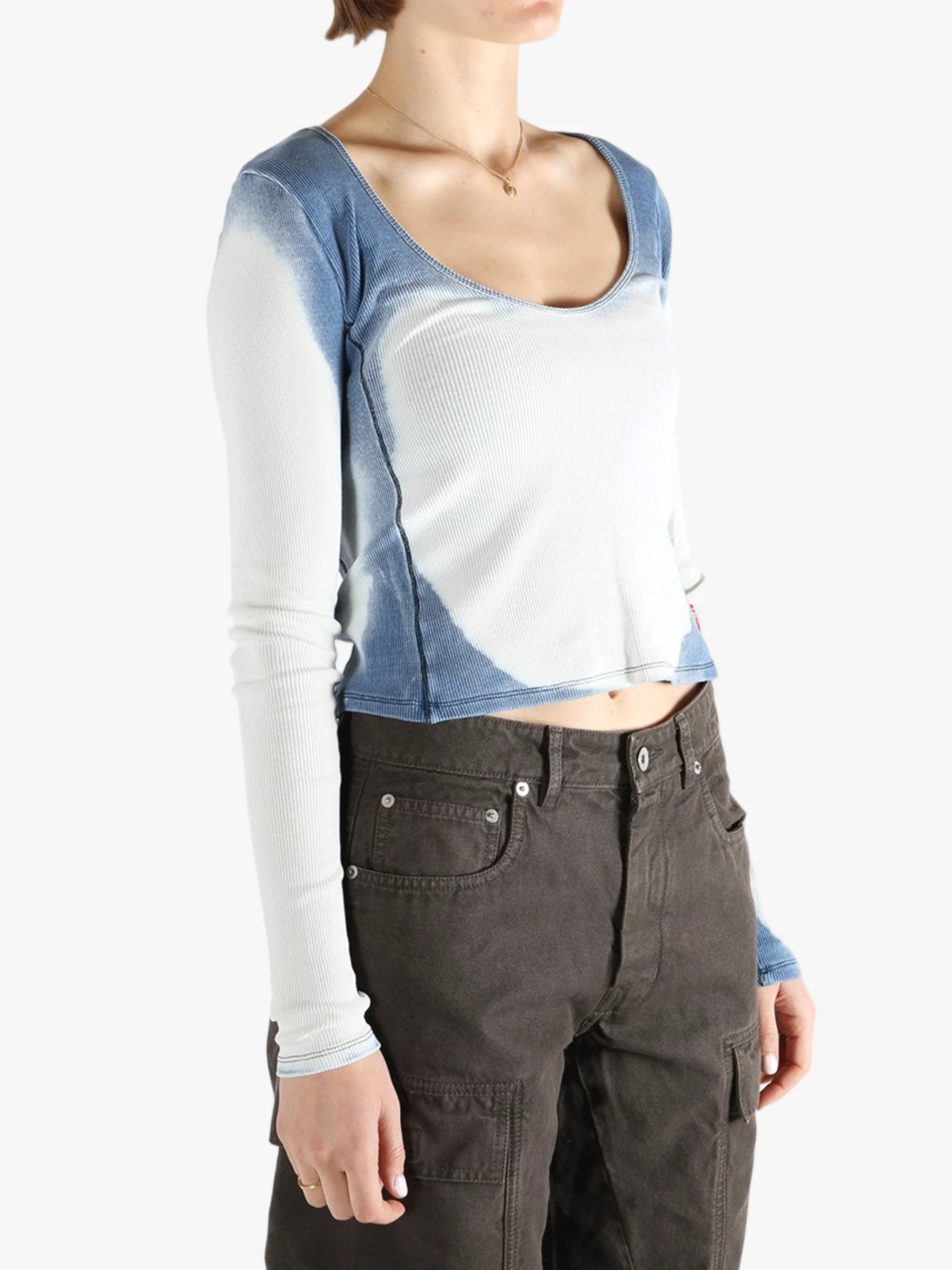 DIESEL - Women T-Ulio Long Sleeves  Top - Image 2