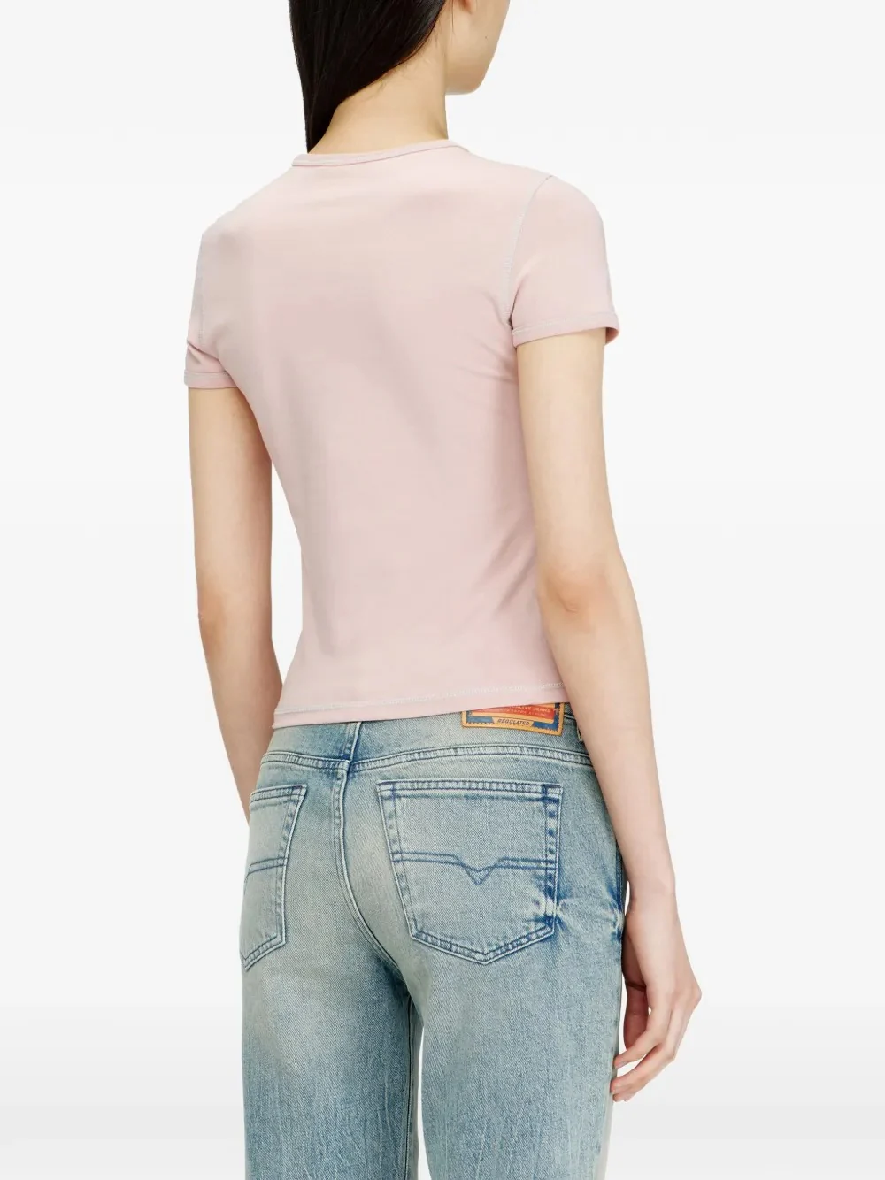 DIESEL - Women T-Uncuties-Long-S3 T-Shirt - Image 2