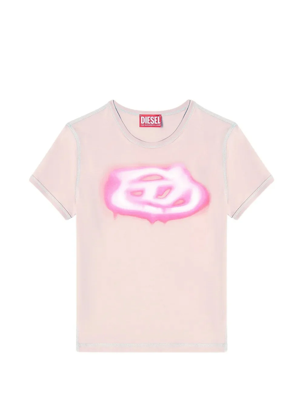 DIESEL - Women T-Uncuties-Long-S3 T-Shirt - Image 4