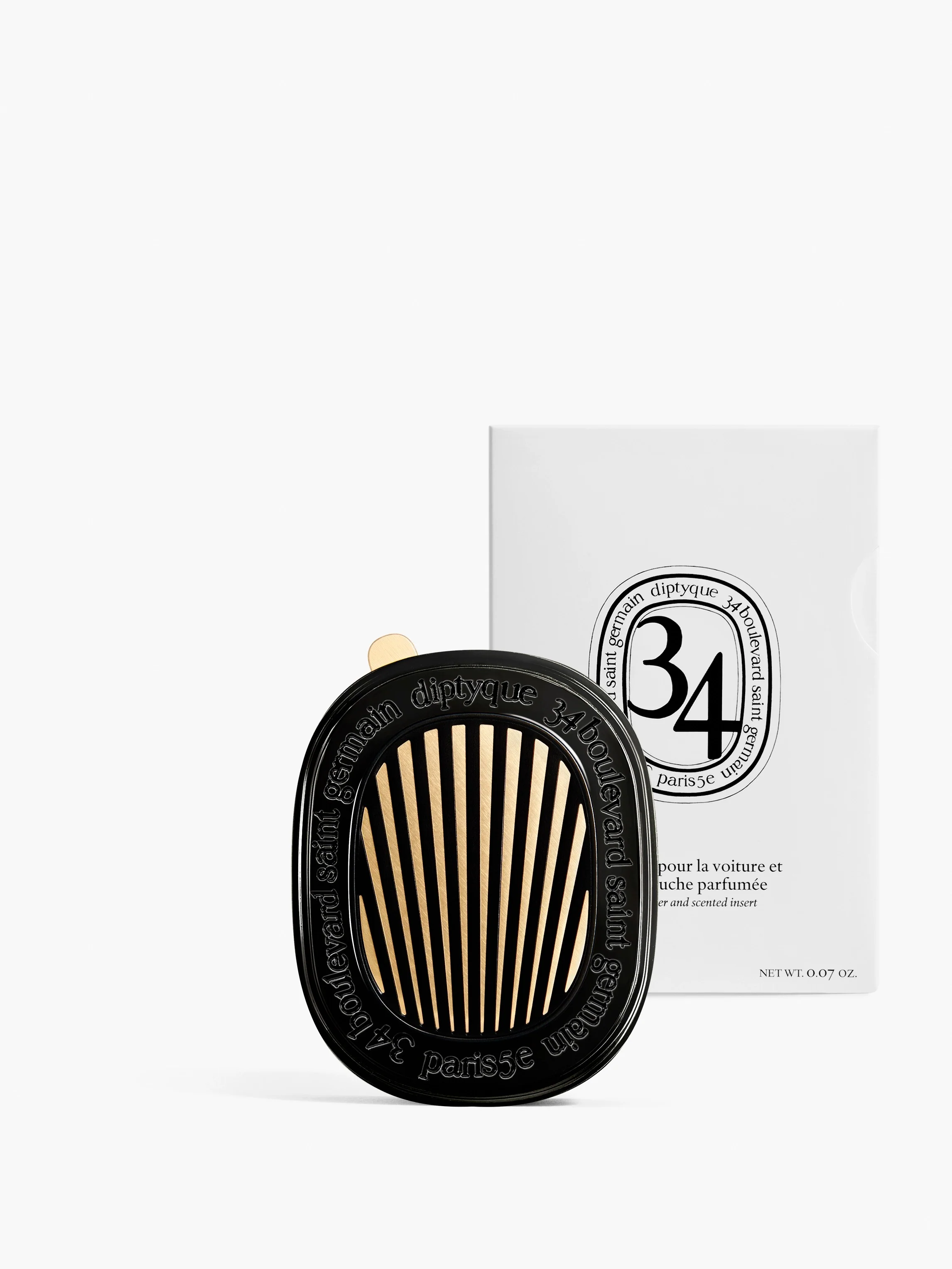 DIPTYQUE - 34 Boulevard Saint Germaincar Diffuser And Insert