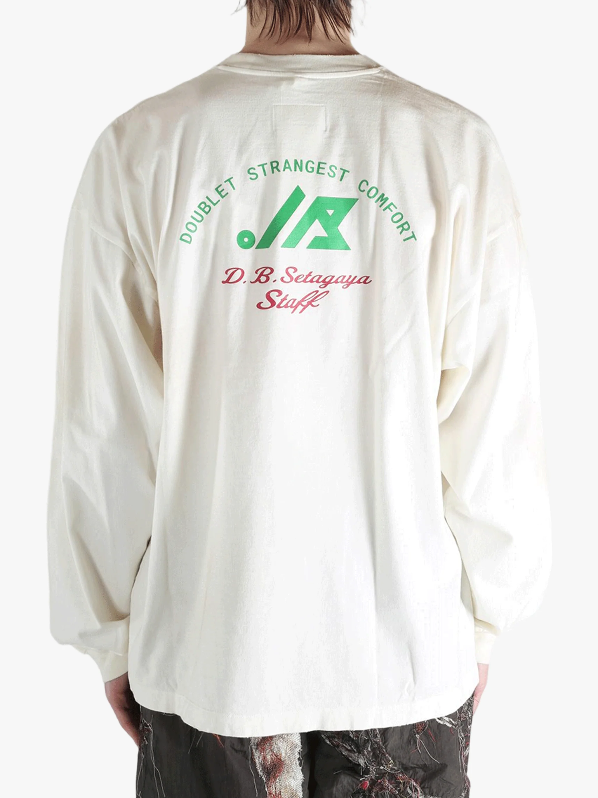 DOUBLET - Unisex Long Sleeve With My Workwear Bear T-Shirt - Image 3