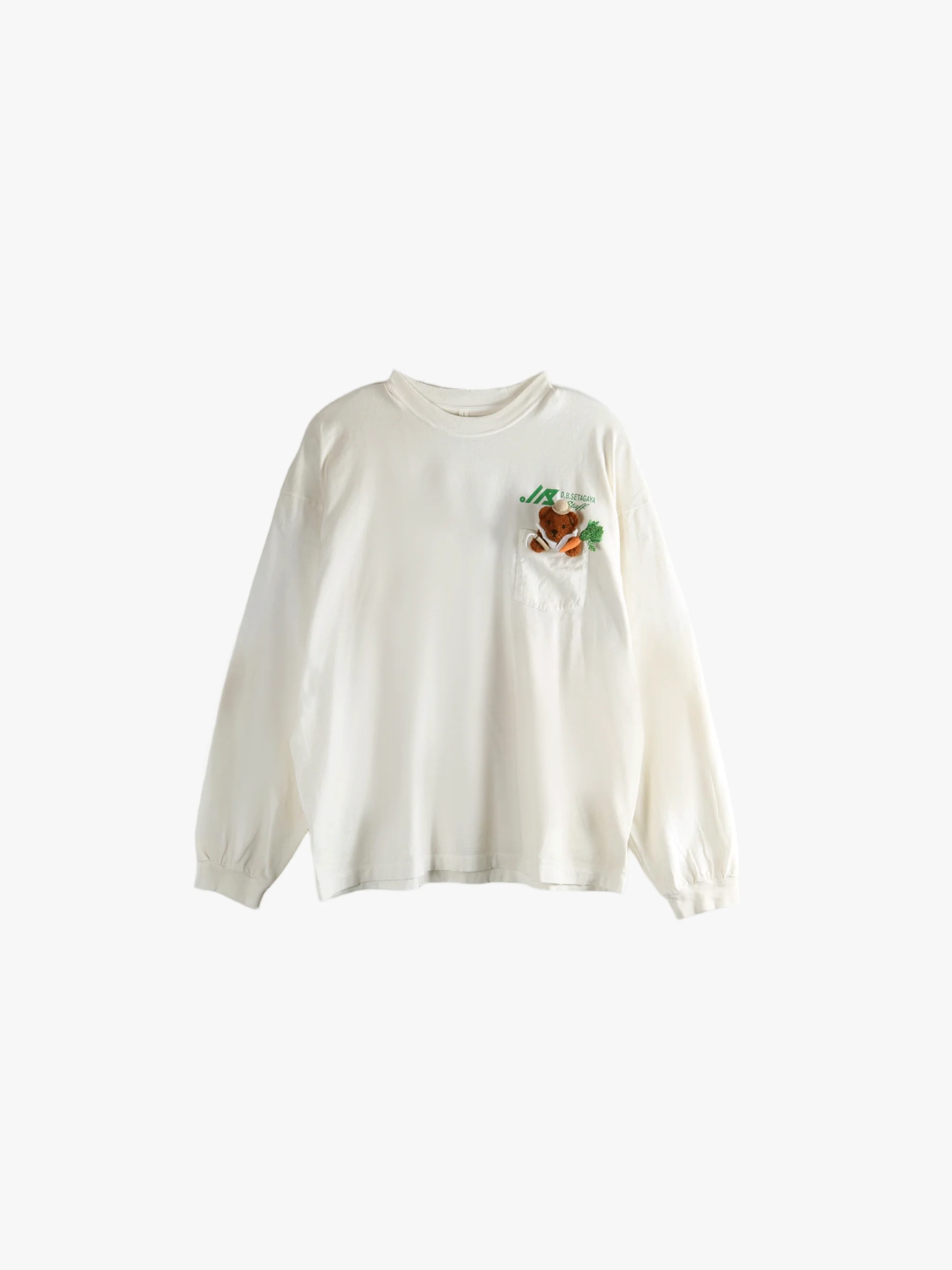 DOUBLET - Unisex Long Sleeve With My Workwear Bear T-Shirt - Image 5