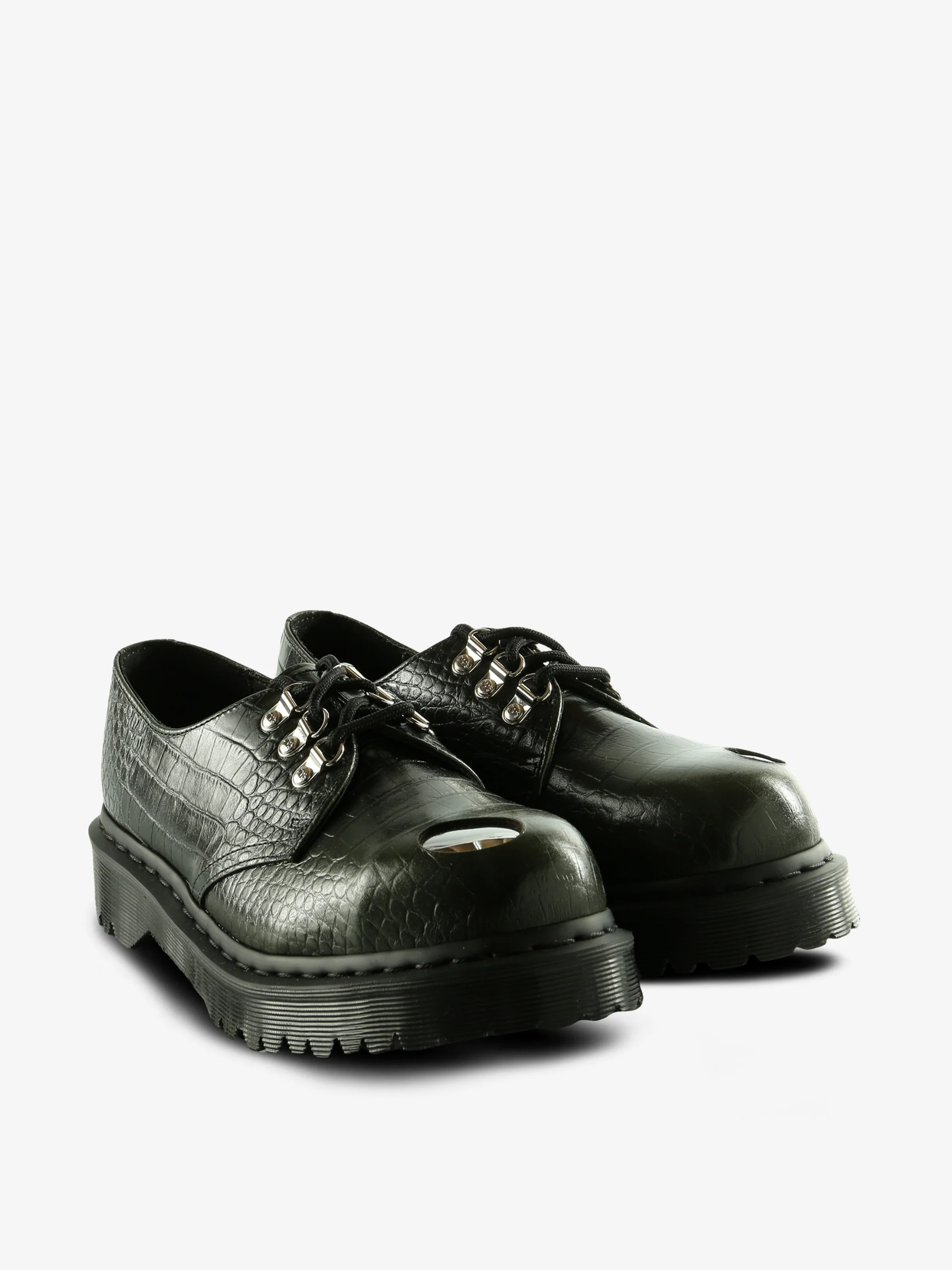 DR.MARTENS - Men 1460 Steel Toe Derbys - Image 2