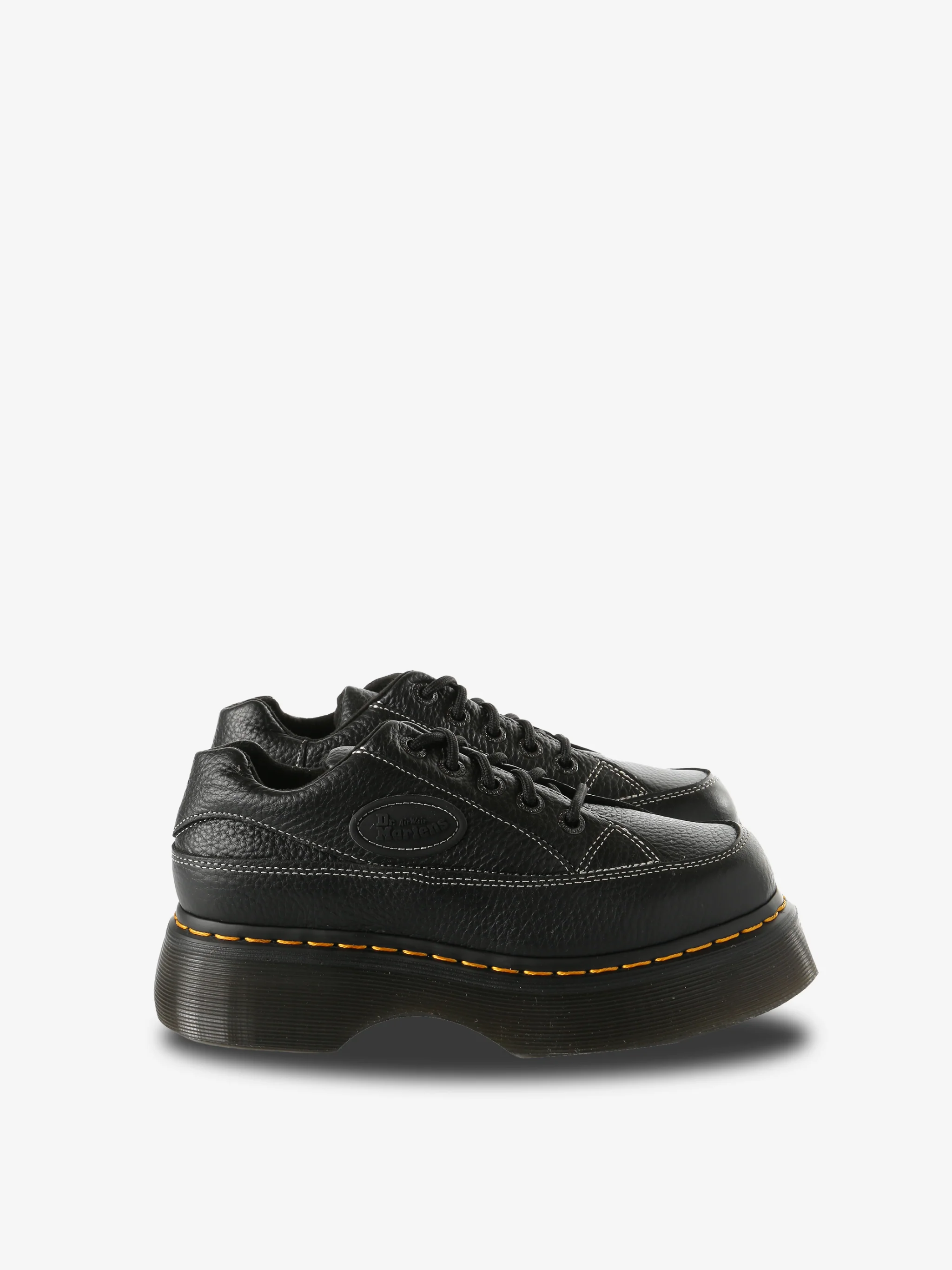DR. MARTENS - Women Buzz 5-Eye Milled Napa Leather Shoes