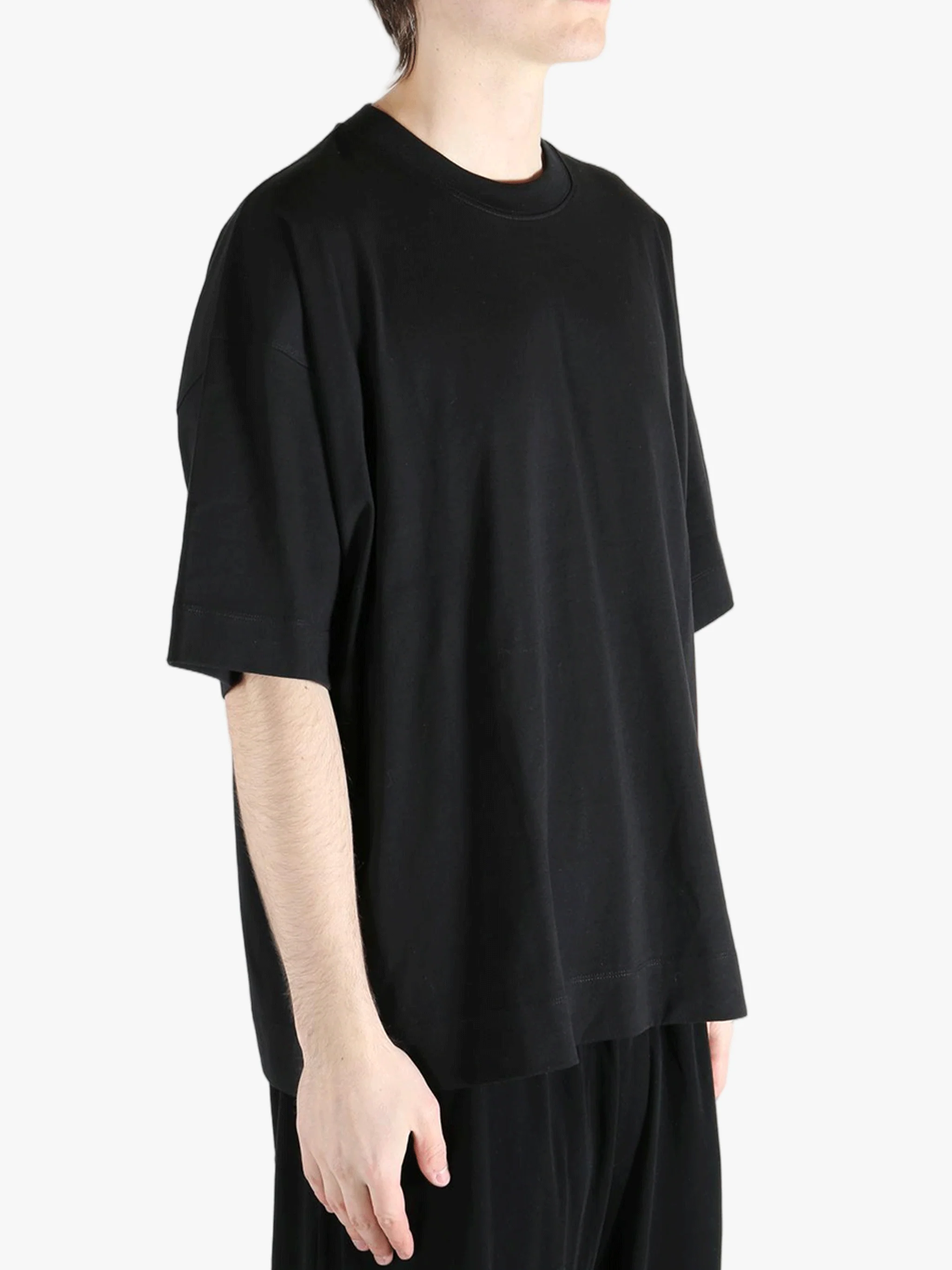 DRIES VAN NOTEN - Men Heavy Jersey Long Sleeve T-shirt - Image 2