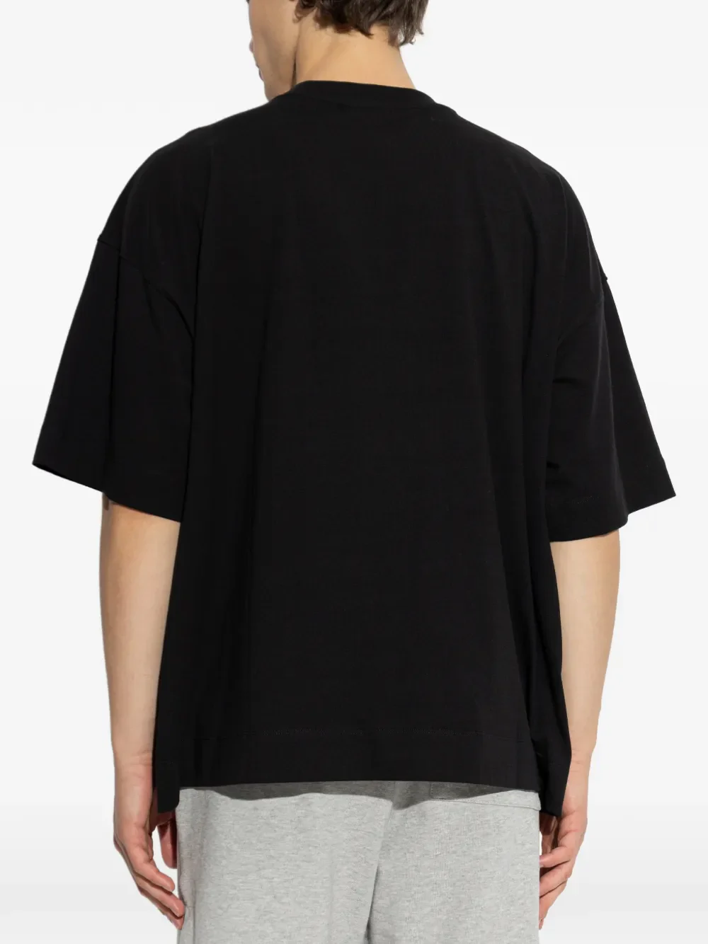 DRIES VAN NOTEN - Men Heavy Jersey Short Sleeve T-shirt - Image 2