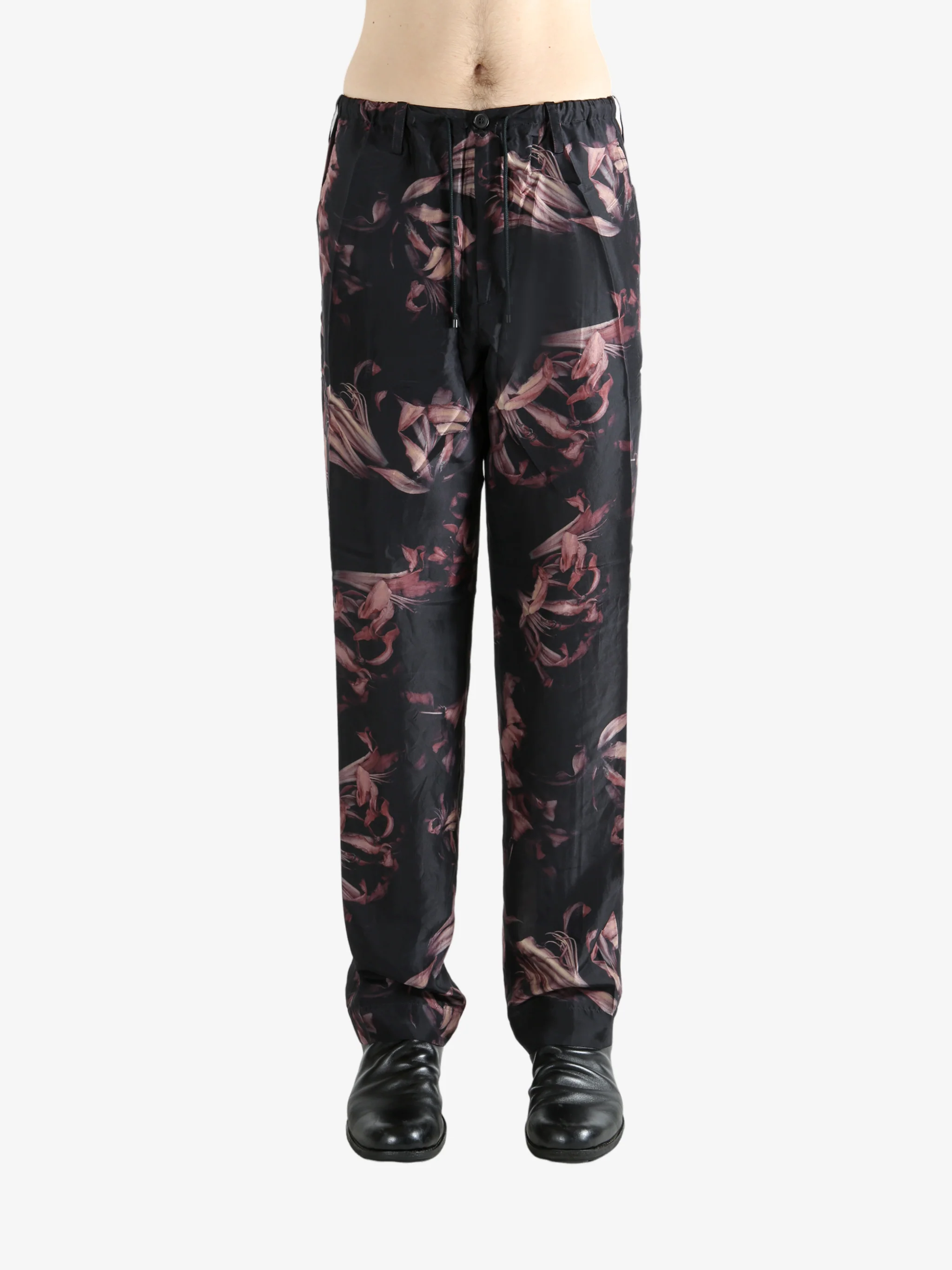 DRIES VAN NOTEN - Men Dark Floral Long Pants