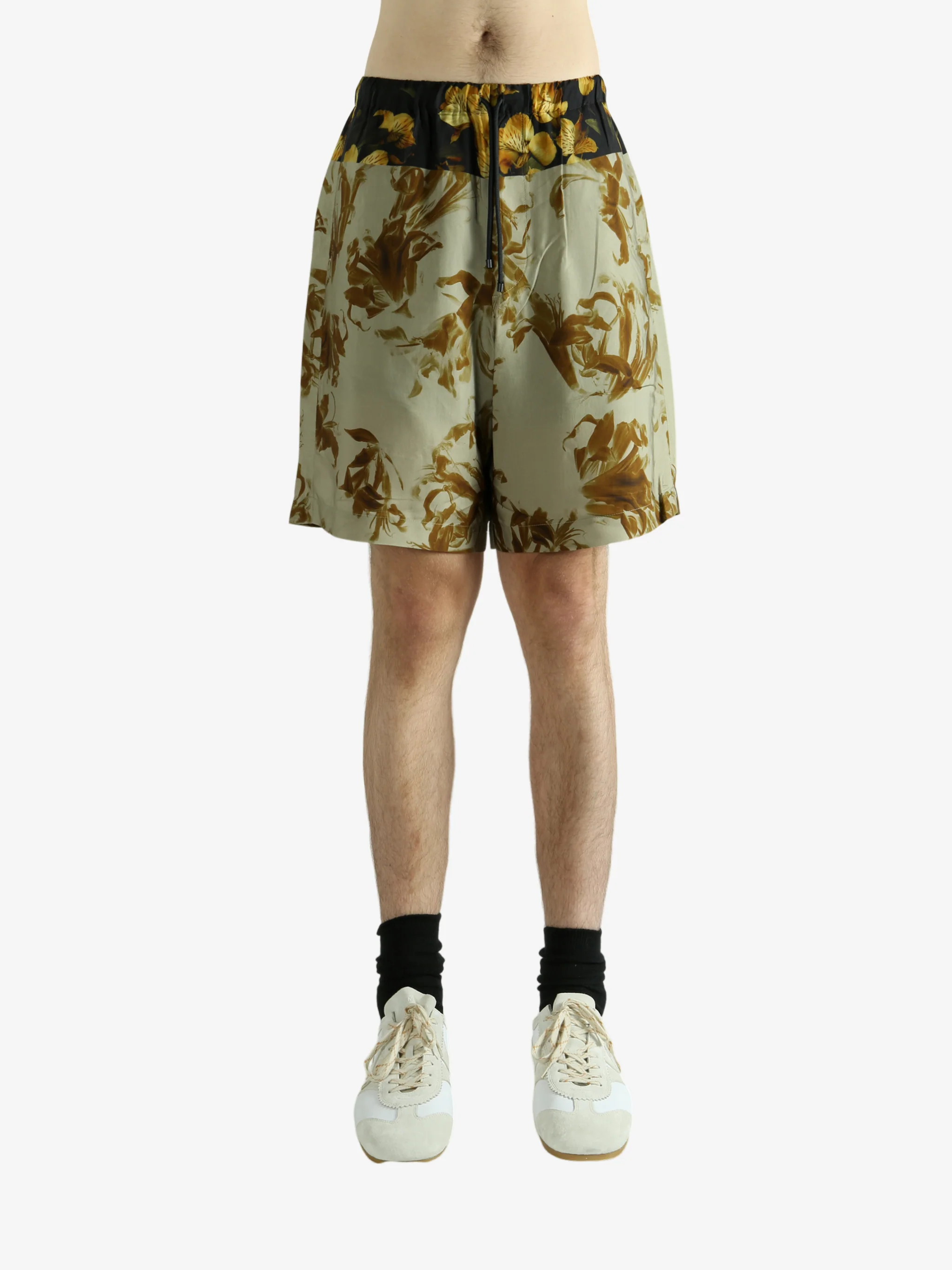 DRIES VAN NOTEN - Men Floral Shorts