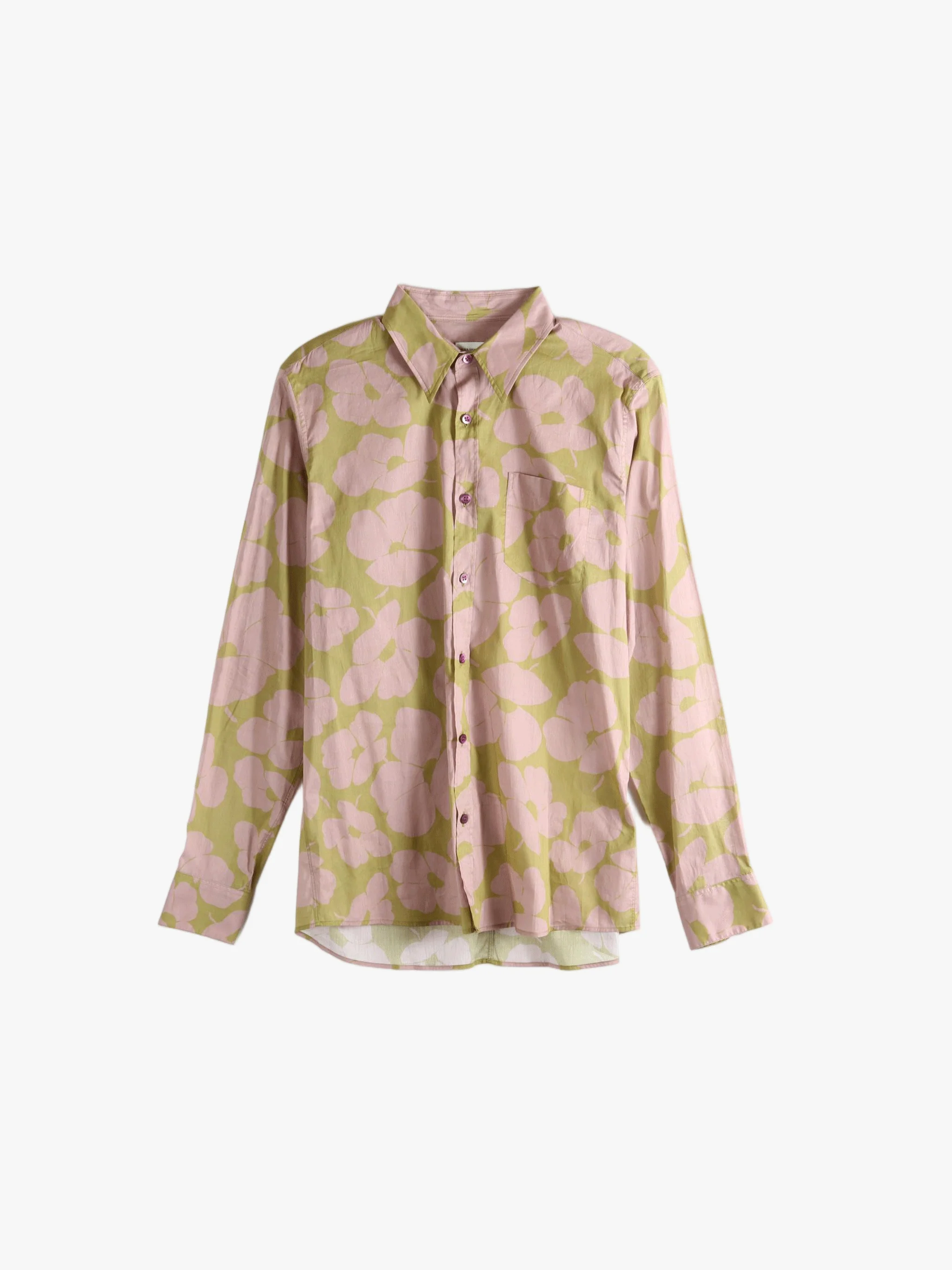 DRIES VAN NOTEN - Men Poppy Printed Shirt - Image 4