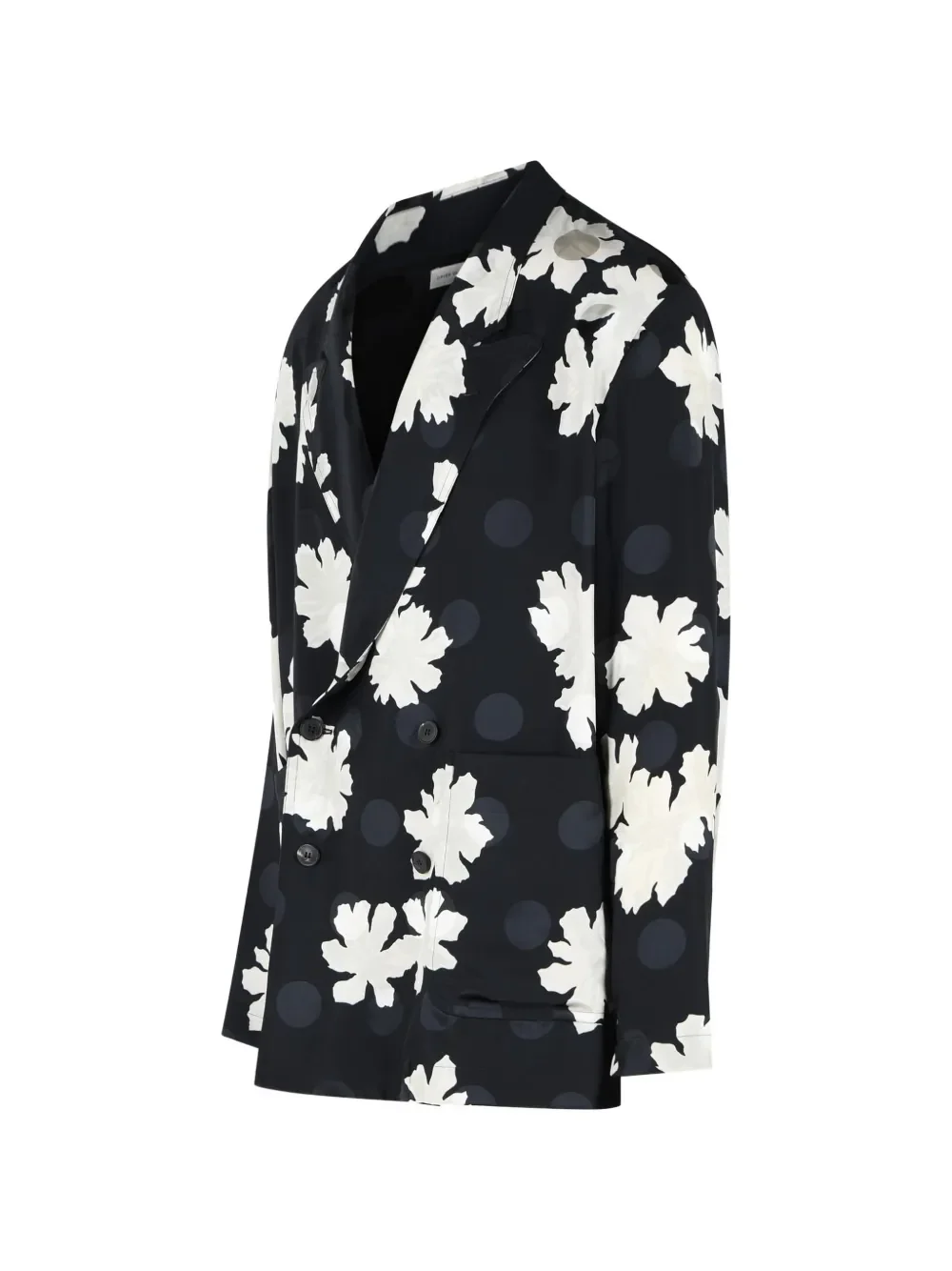 DRIES VAN NOTEN - Men Sparse Flower Print Shirt - Image 2
