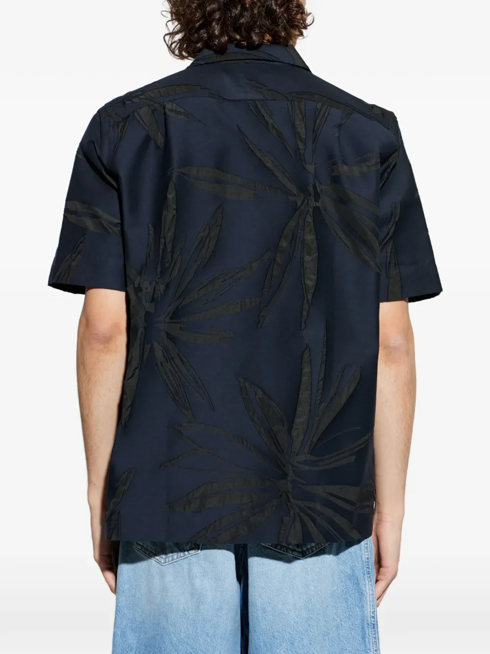 DRIES VAN NOTEN - Men Spikey Flower Devoure Shirt - Image 3
