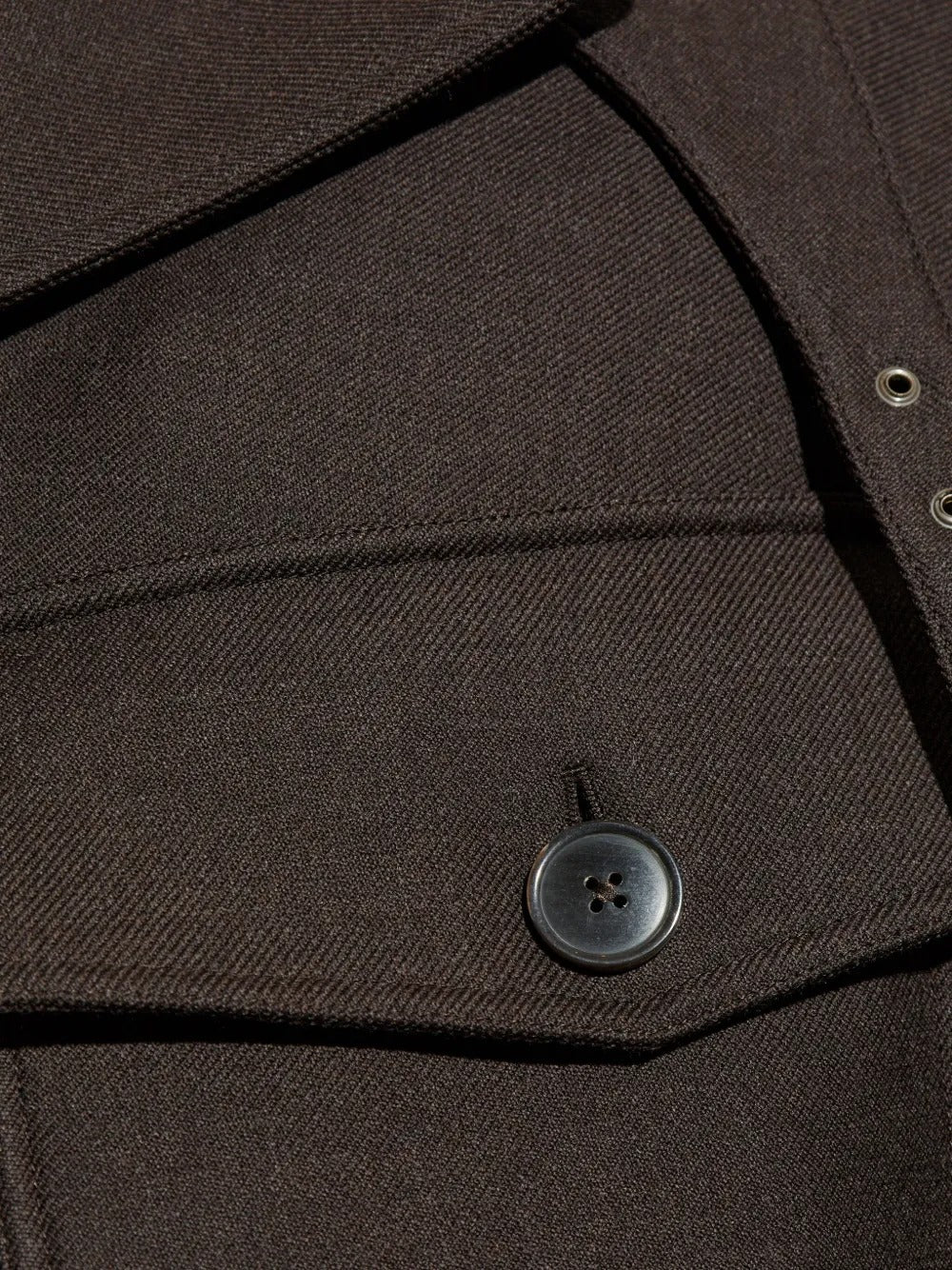DRIES VAN NOTEN - Men Wool Motorcycle Jacket - Image 4