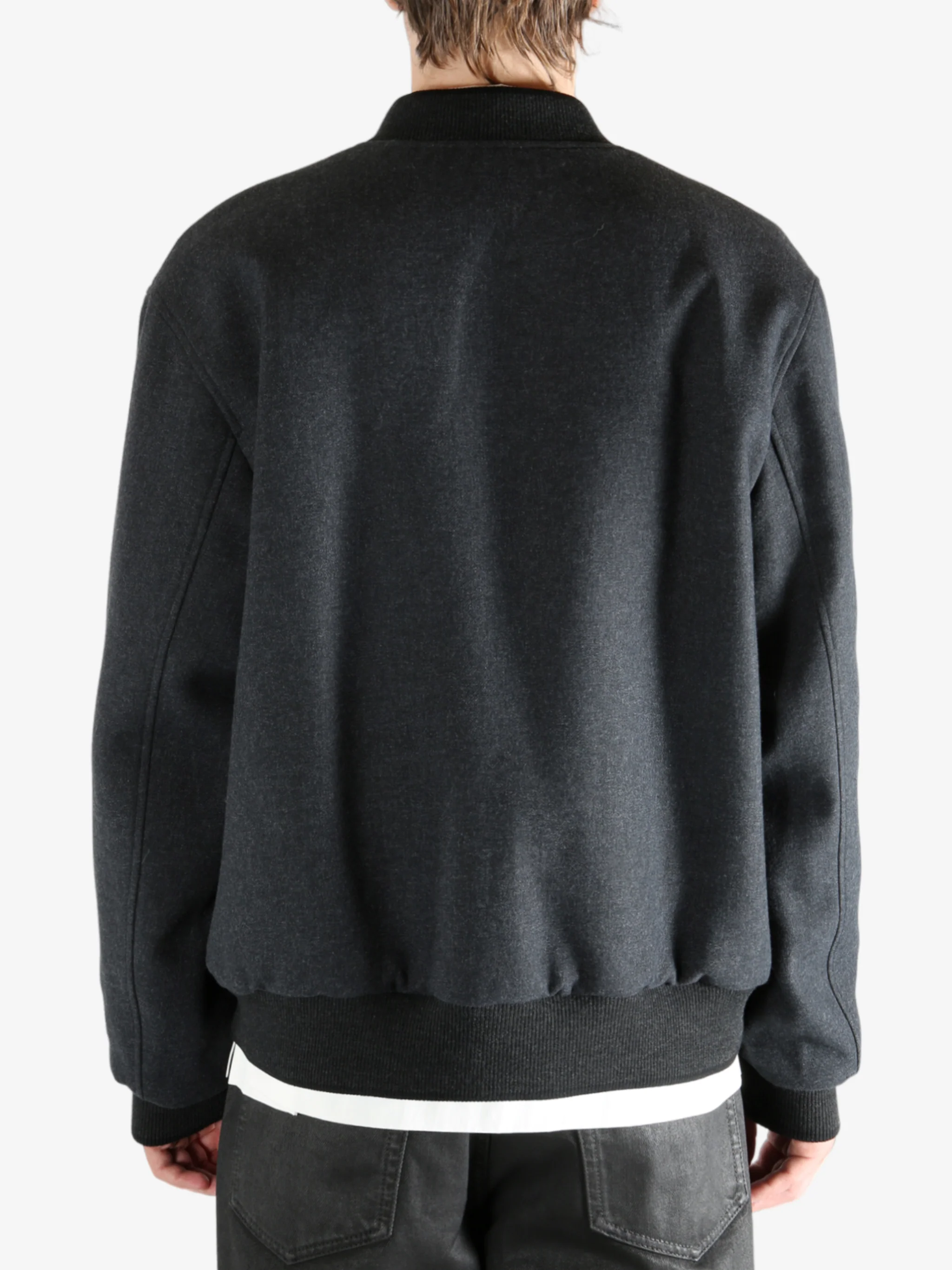 DRIES VAN NOTEN - Men Wool Reversible Jacket - Image 3