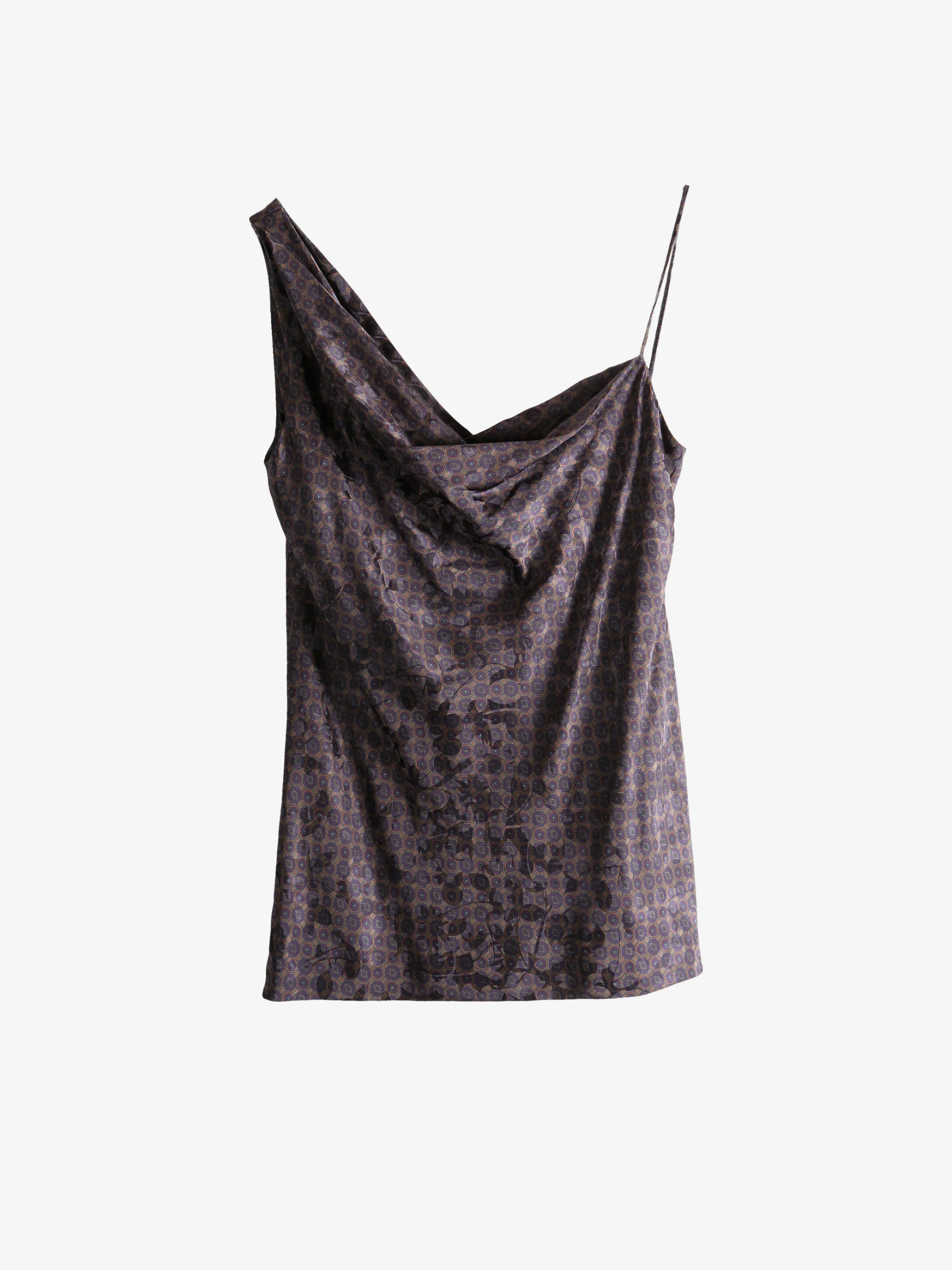 DRIES VAN NOTEN - Women Graphic Pattern Slip Top - Image 5
