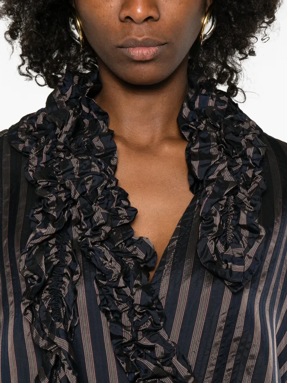 DRIES VAN NOTEN - Women Clematis Bis Shirt - Image 4