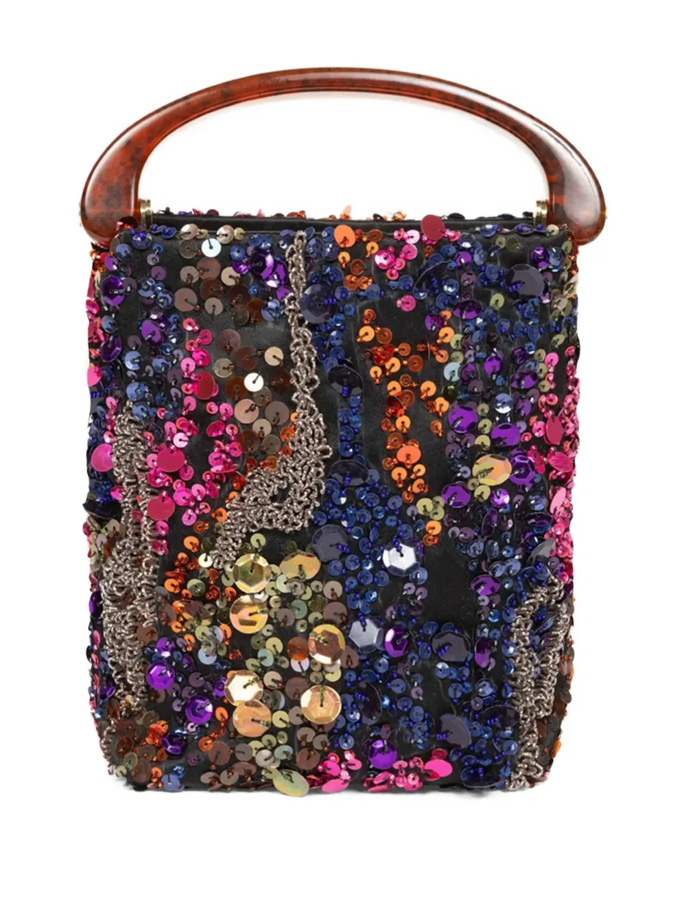 DRIES VAN NOTEN - Women Crisp Embroidered Bag - Image 3