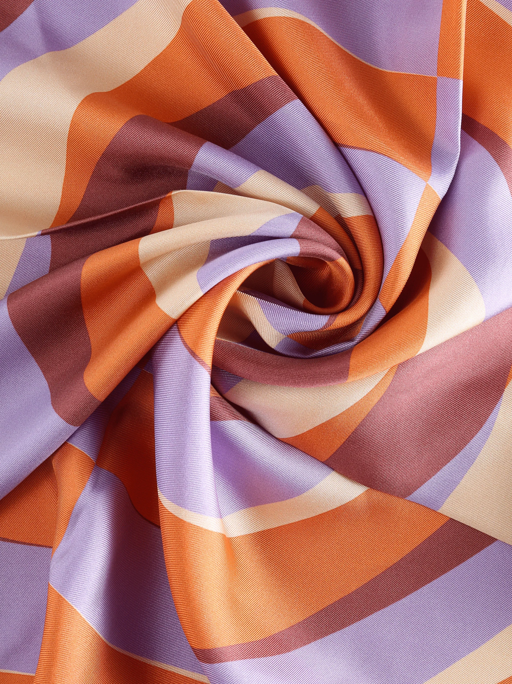DRIES VAN NOTEN - Women Round Print Silk Scarf - Image 3