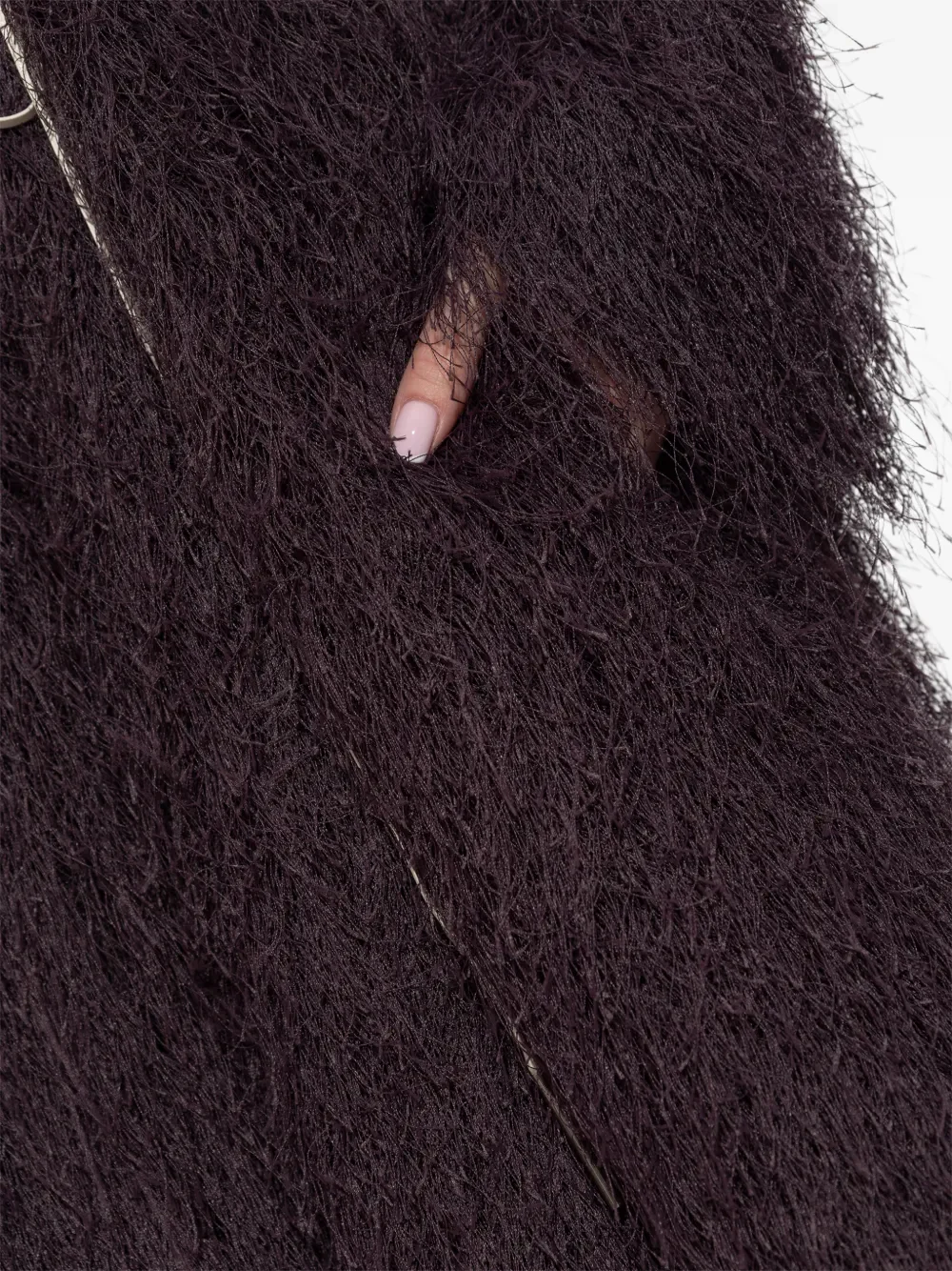 DRIES VAN NOTEN - Women Fringed Coat - Image 4