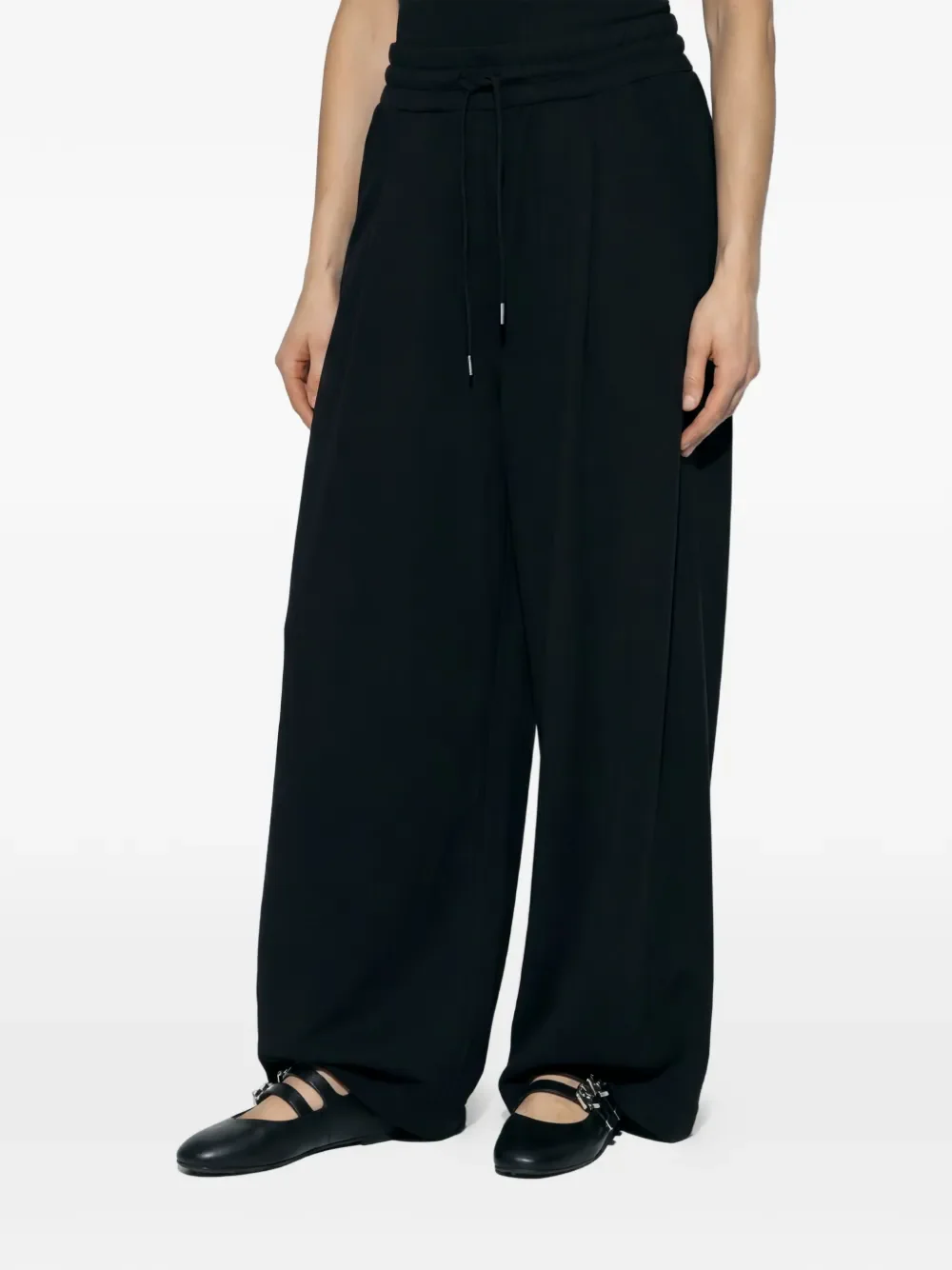 DRIES VAN NOTEN - Women Hadium Compact Basic Sweat Pants - Image 2