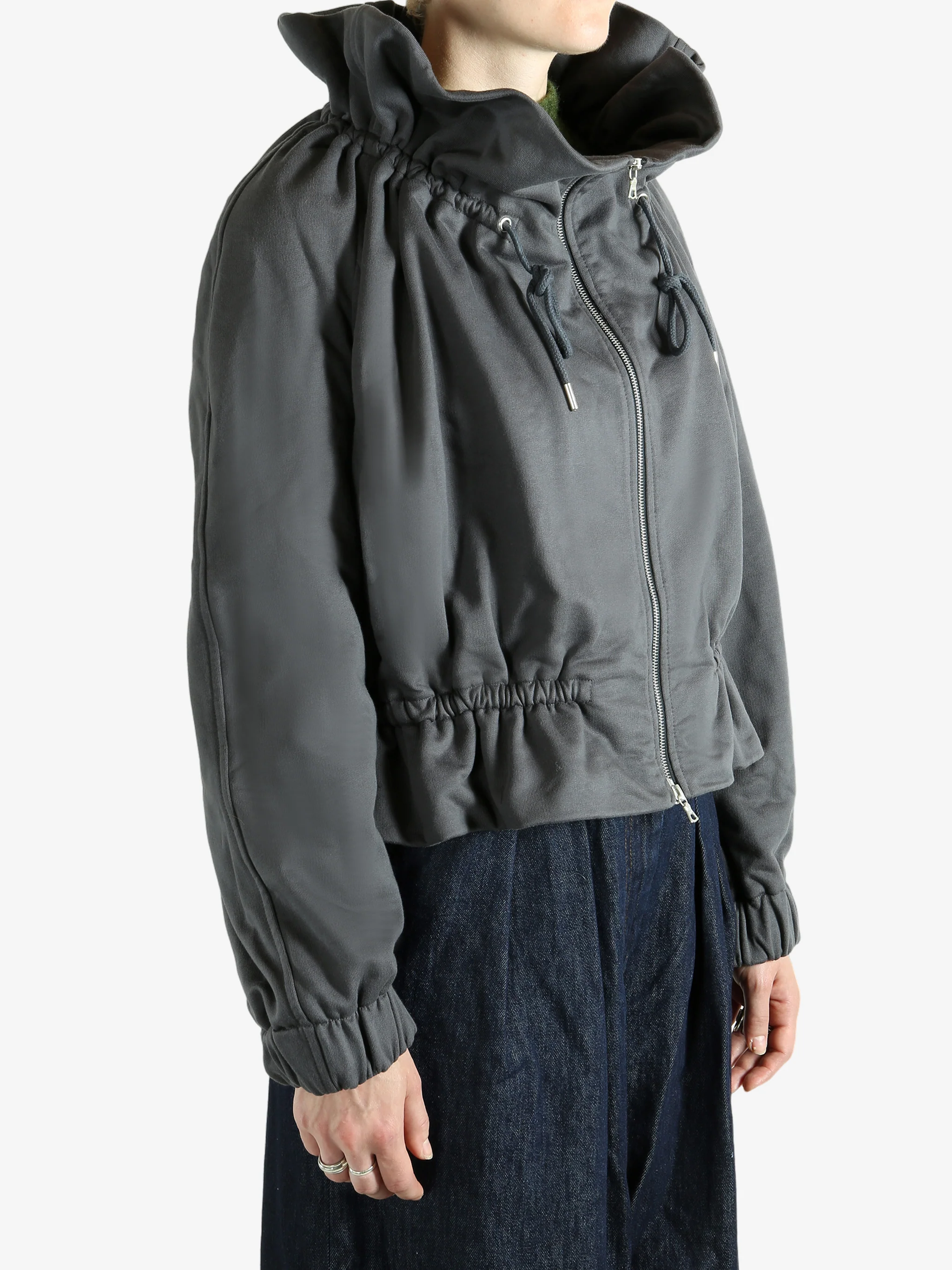 DRIES VAN NOTEN - Women Cocoon Jersey Blouson - Image 2