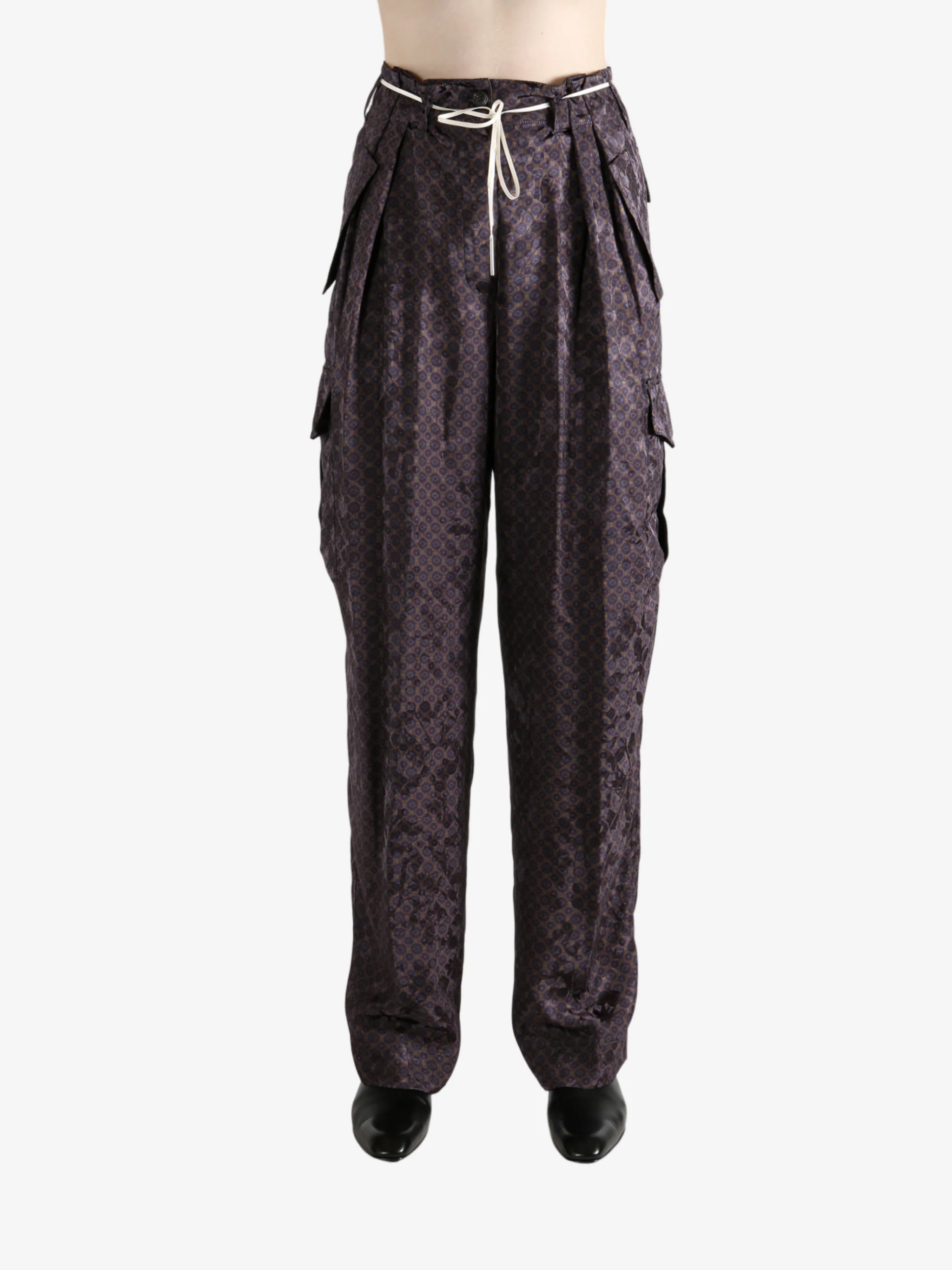 DRIES VAN NOTEN - Women Relaxed Cargo Lounge Pants