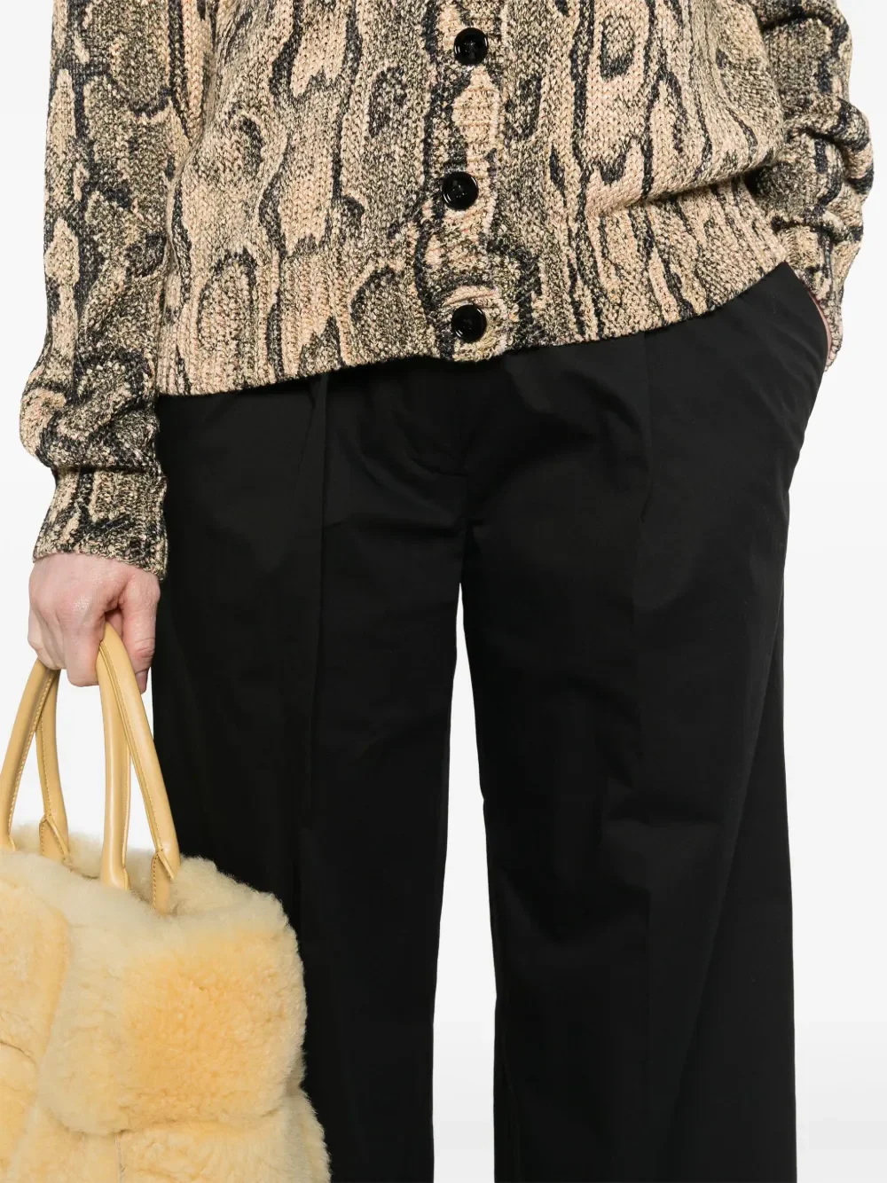 DRIES VAN NOTEN - Women Pleated Trouser - Image 4