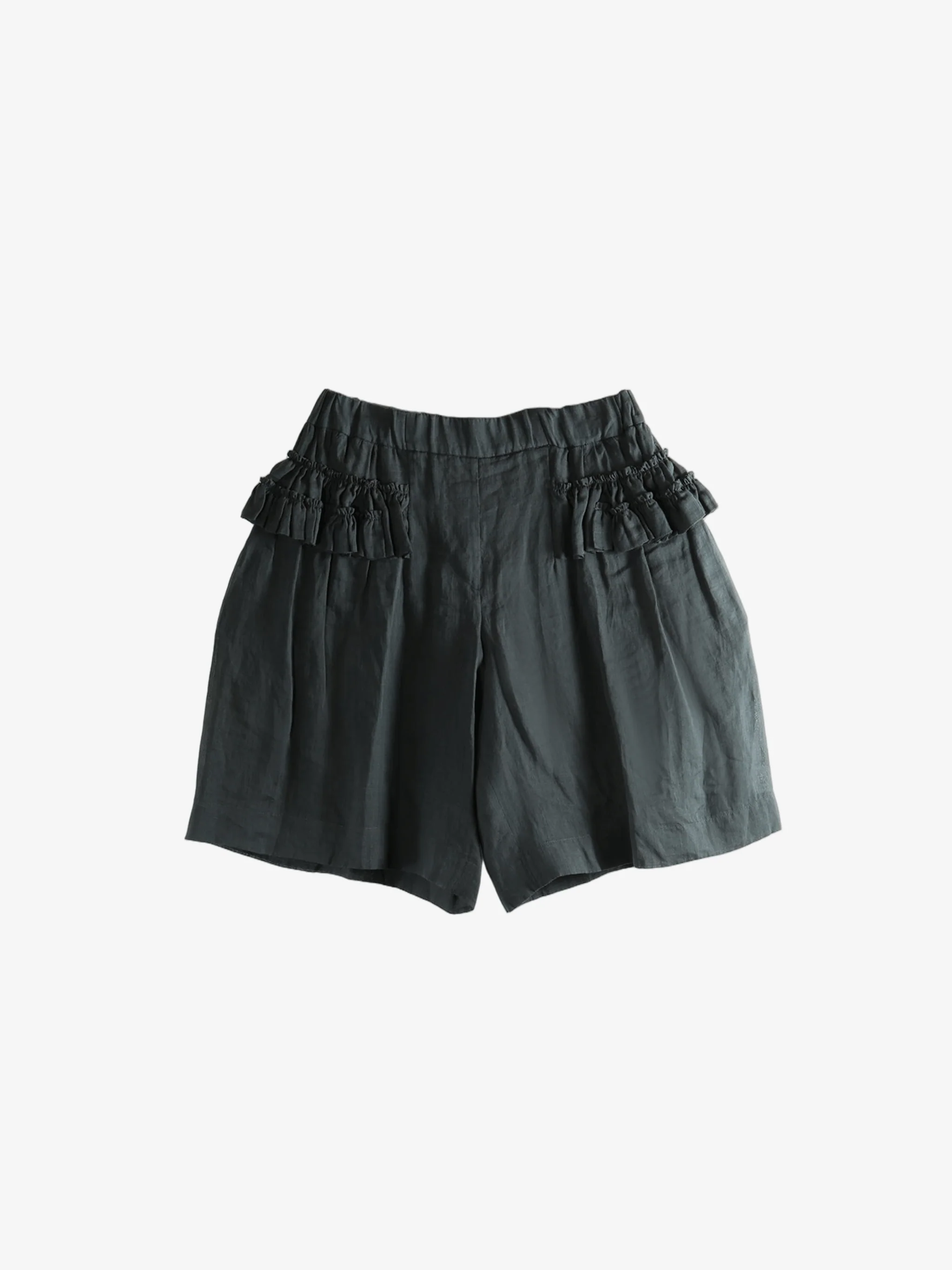DRIES VAN NOTEN - Women Ramie Culottes - Image 4