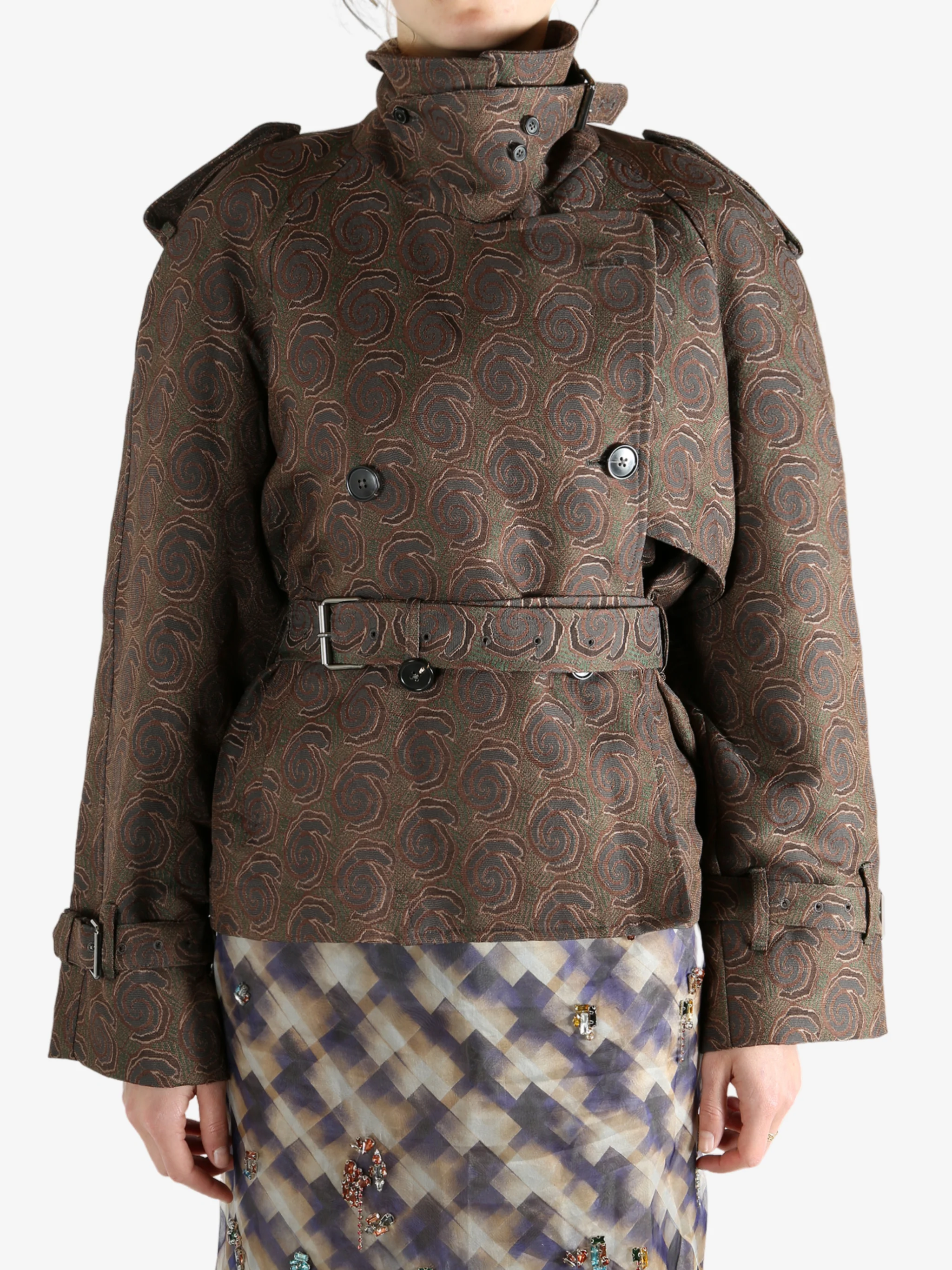 DRIES VAN NOTEN - Women Short Trench Coat