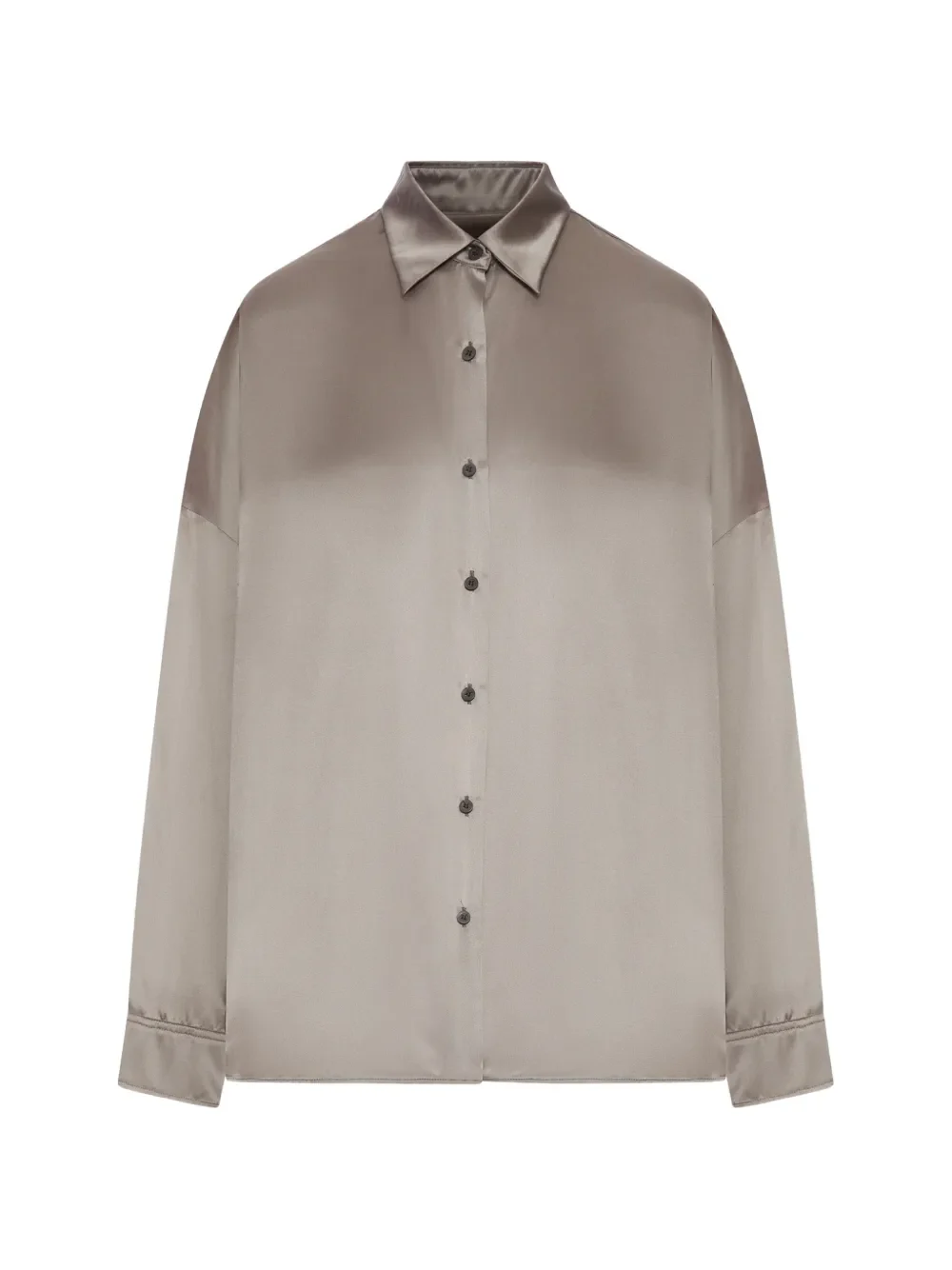 DRIES VAN NOTEN - Women Stretch Satin Silk Shirt