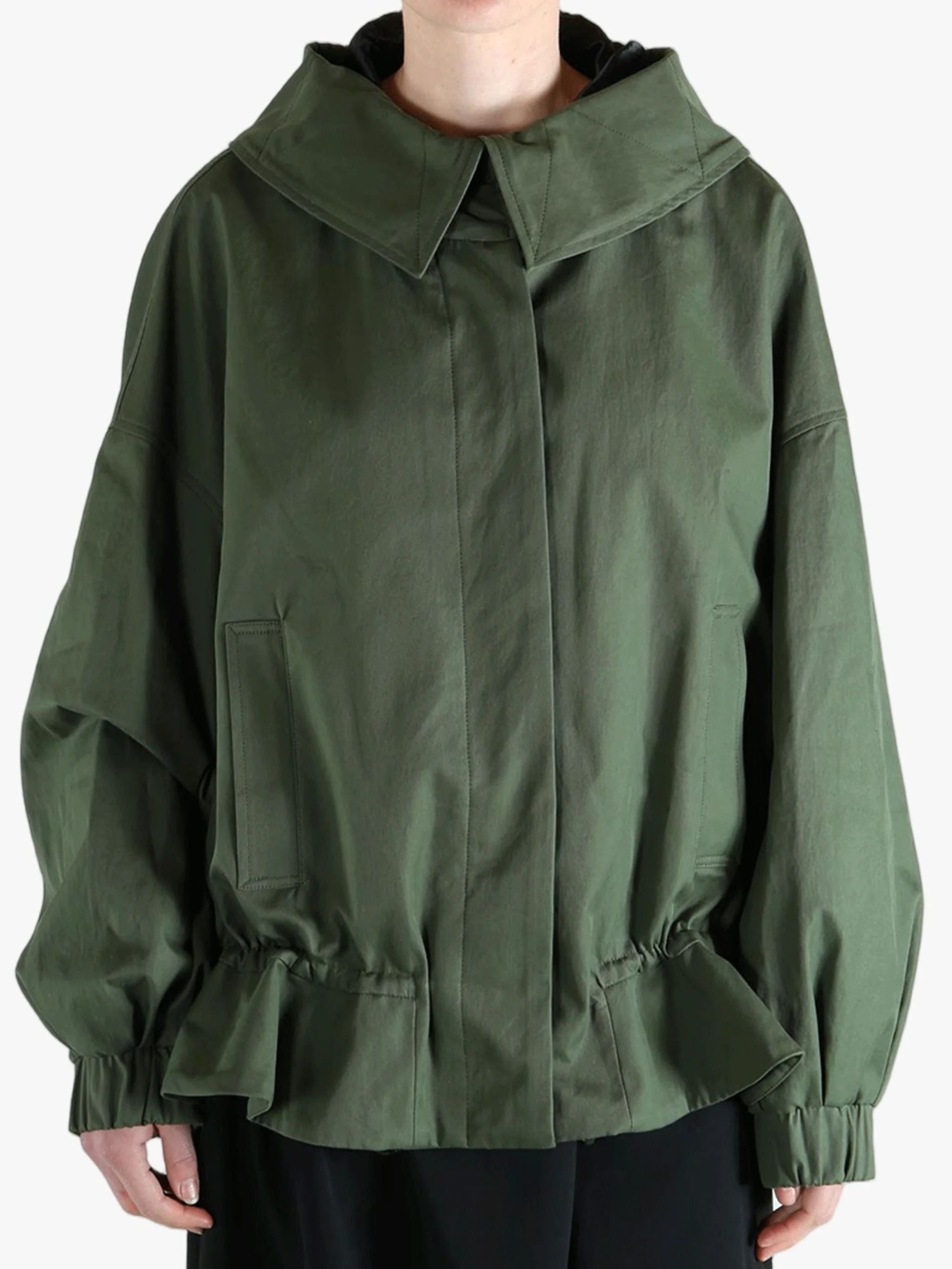 DRIES VAN NOTEN - Women Twill Microsand Jacket