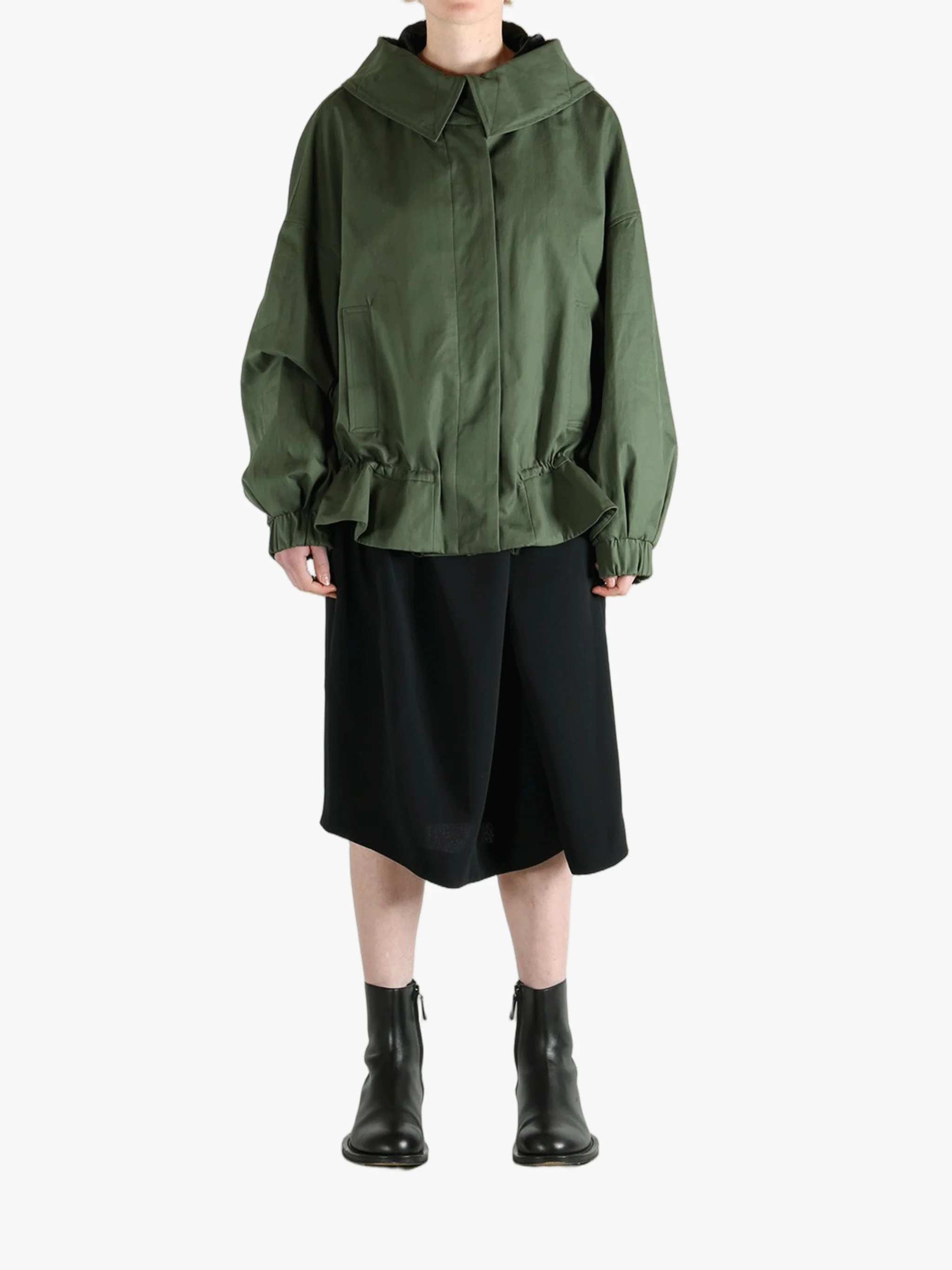 DRIES VAN NOTEN - Women Twill Microsand Jacket - Image 4