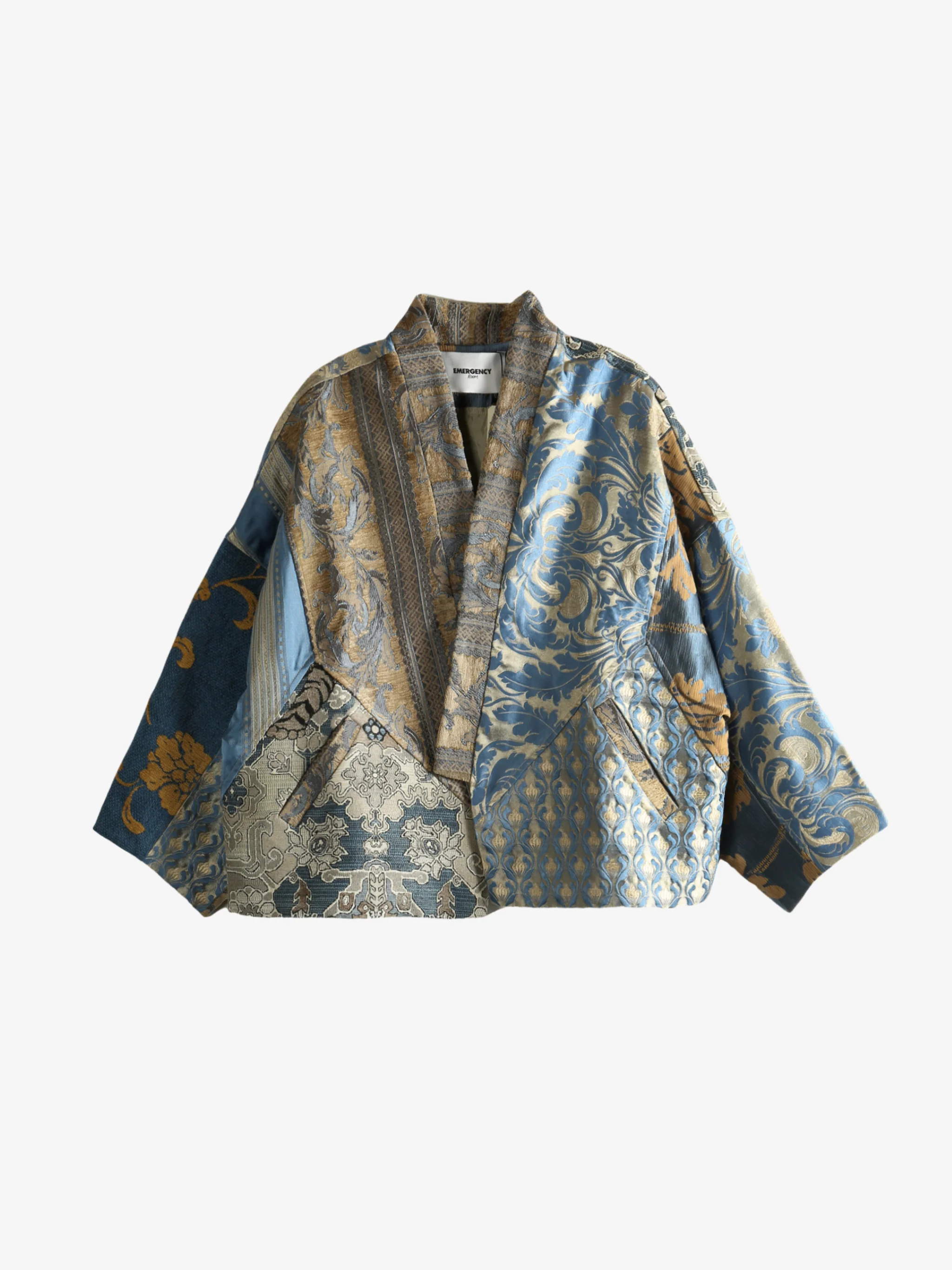 EMERGENCY ROOM - Men Patchworked Kimono - Image 4