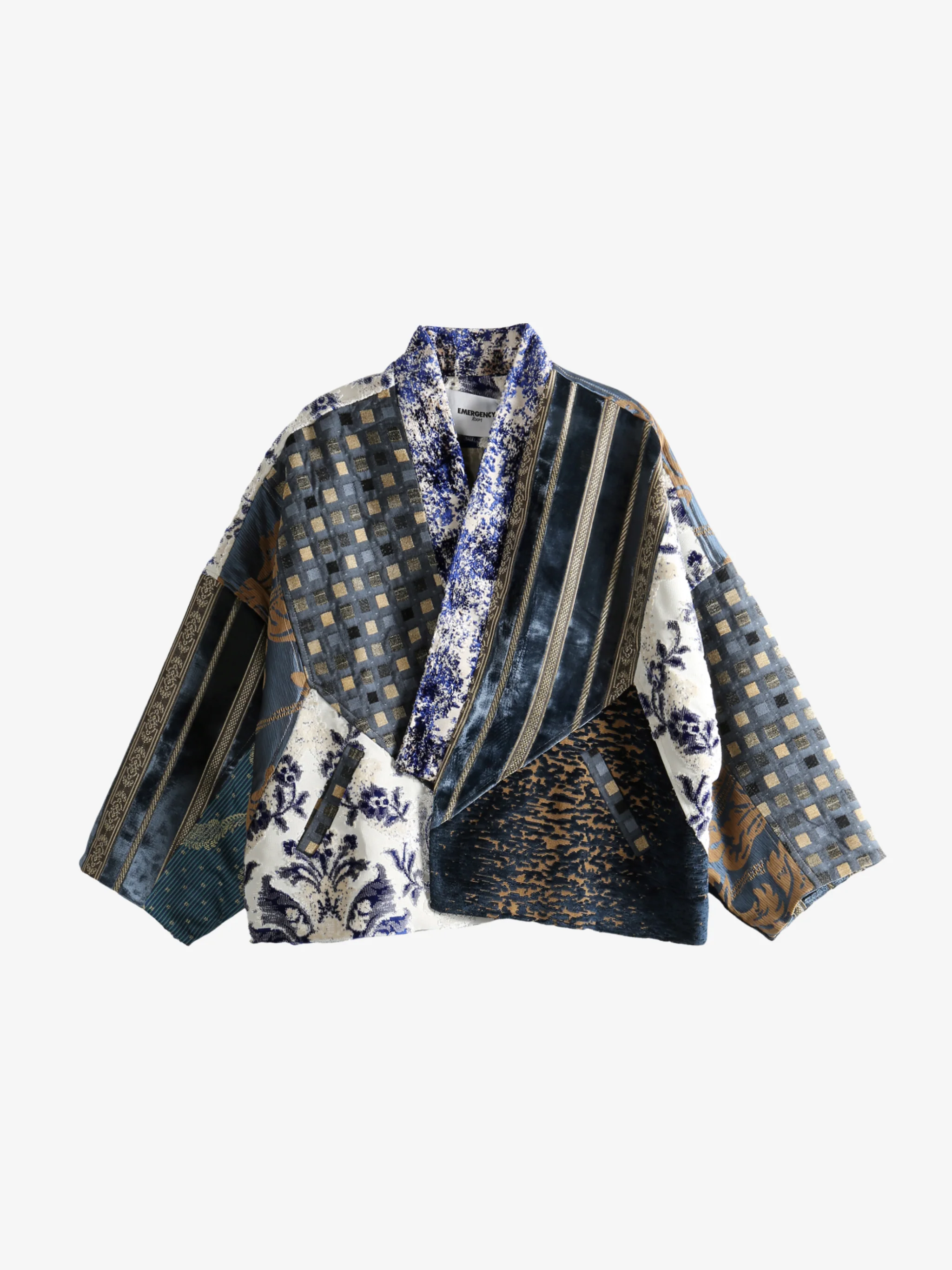 EMERGENCY ROOM - Men Patchworked Kimono - Image 4