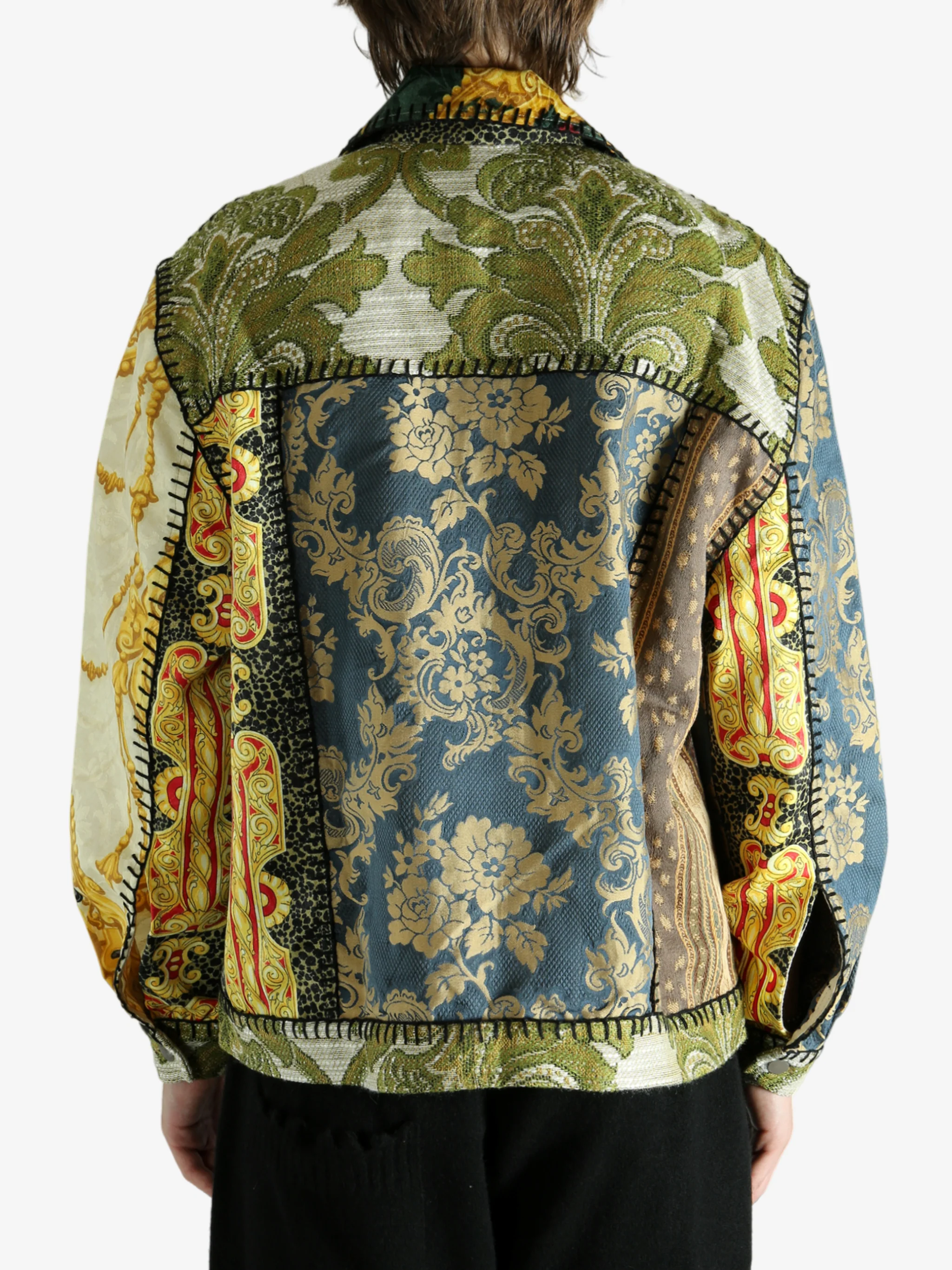 EMERGENCY ROOM - Men Patchworked Warde Denim Jacket - Image 3