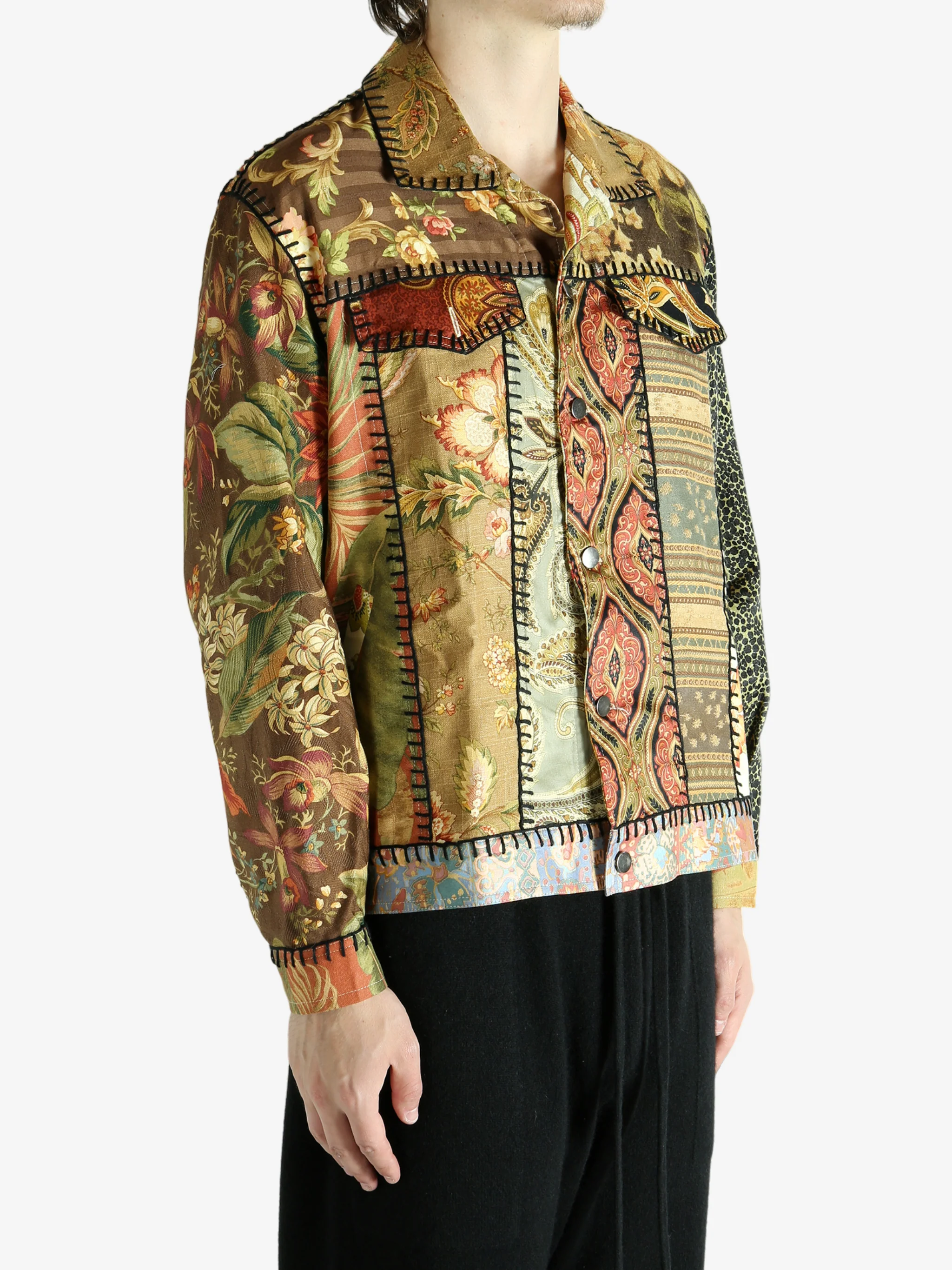 EMERGENCY ROOM - Men Patchworked Warde Denim Jacket - Image 2