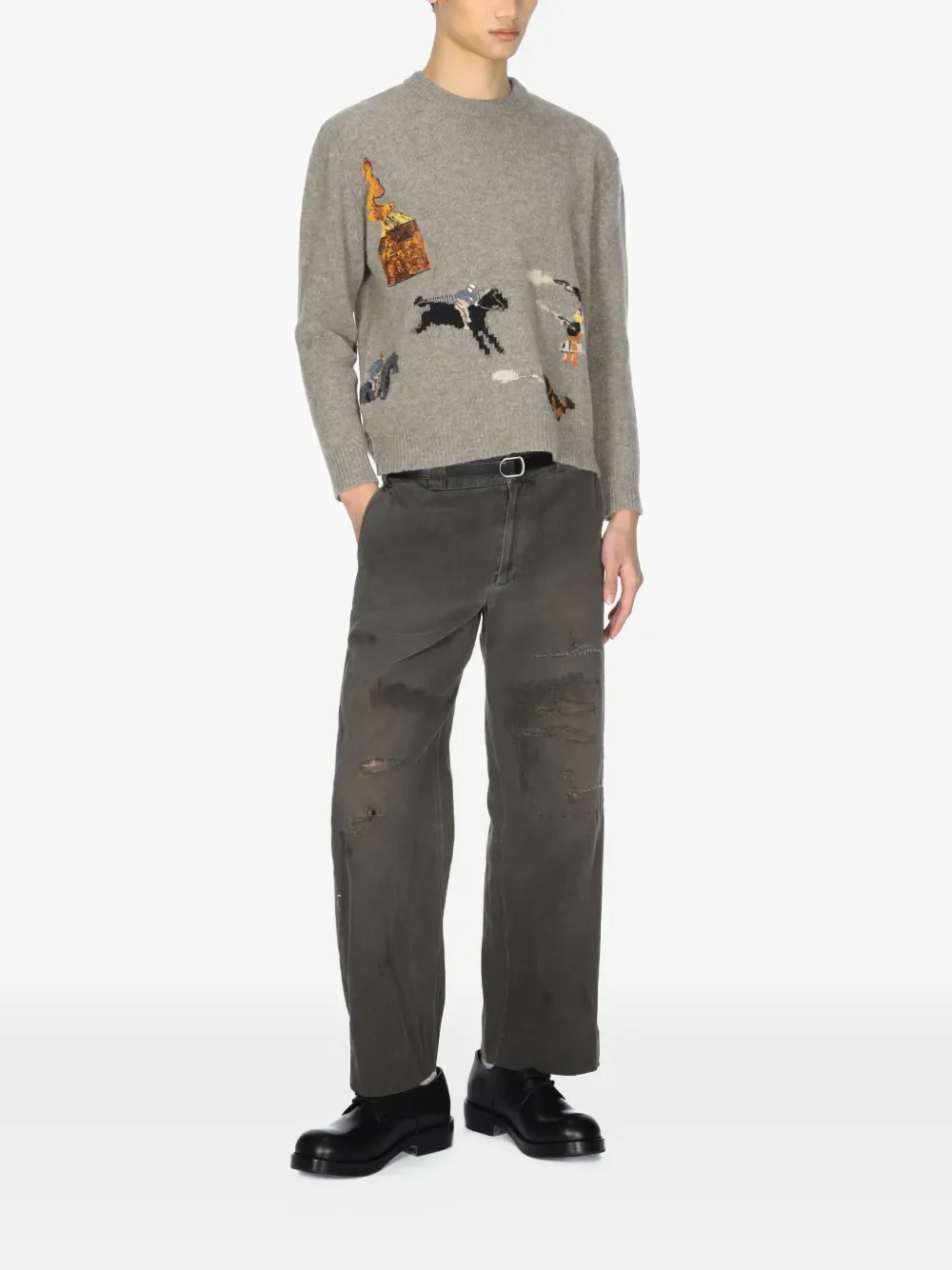 ENFANTS RICHES DEPRIMES - Men Come Live With Me Sweater - Image 2