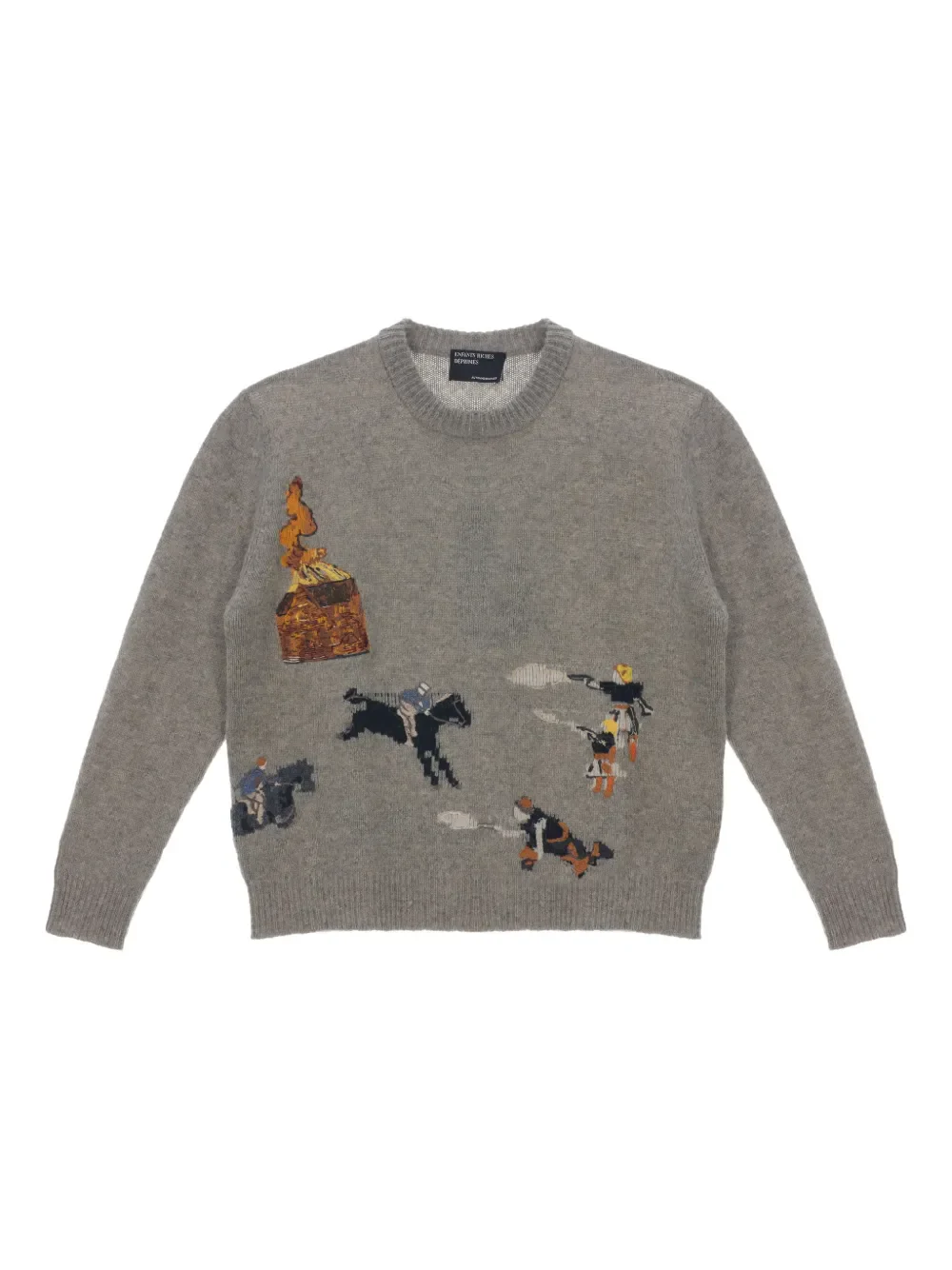 ENFANTS RICHES DEPRIMES - Men Come Live With Me Sweater - Image 4