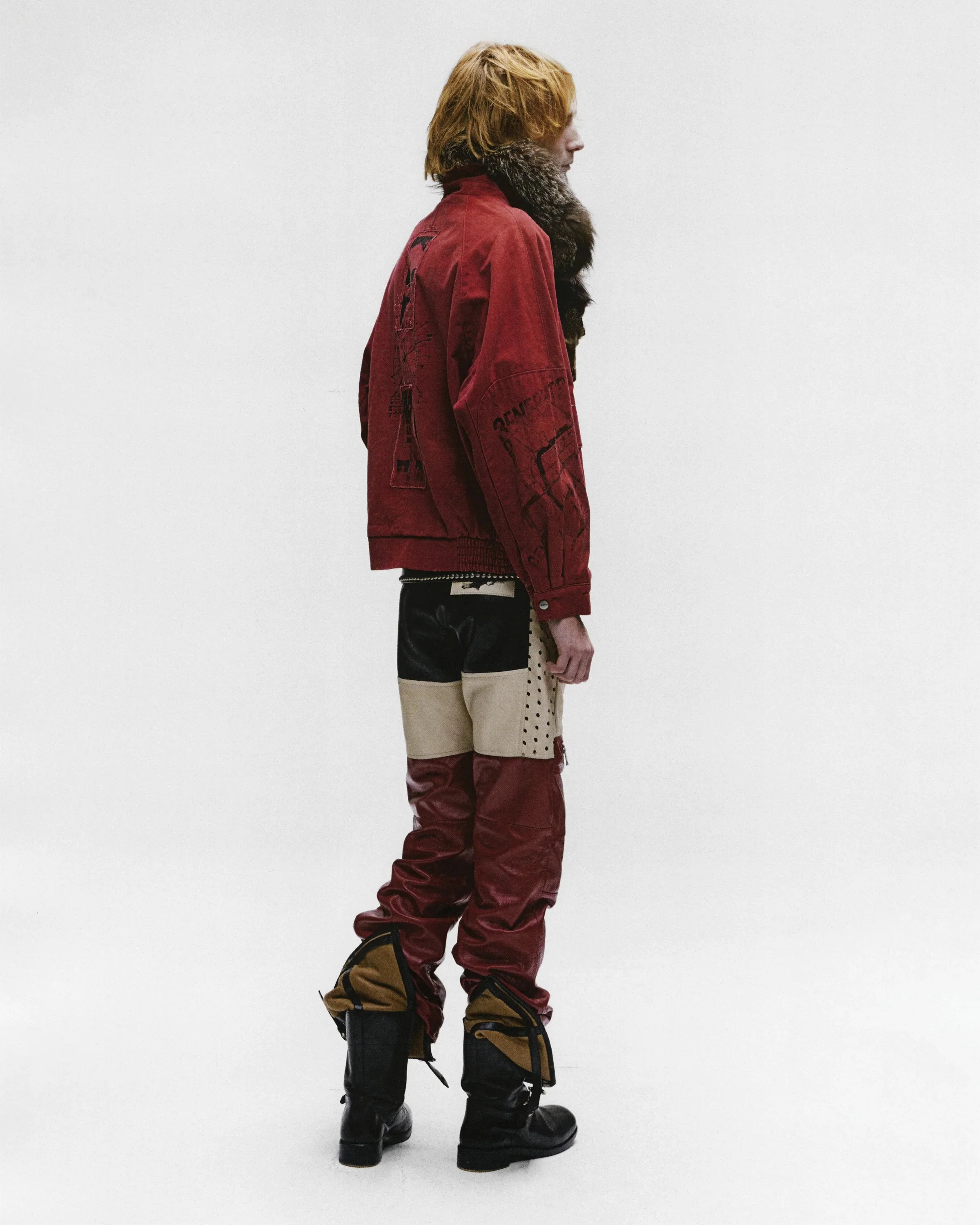 ENFANTS RICHES DEPRIMES - Men Constructivist Hunting Jacket - Image 2