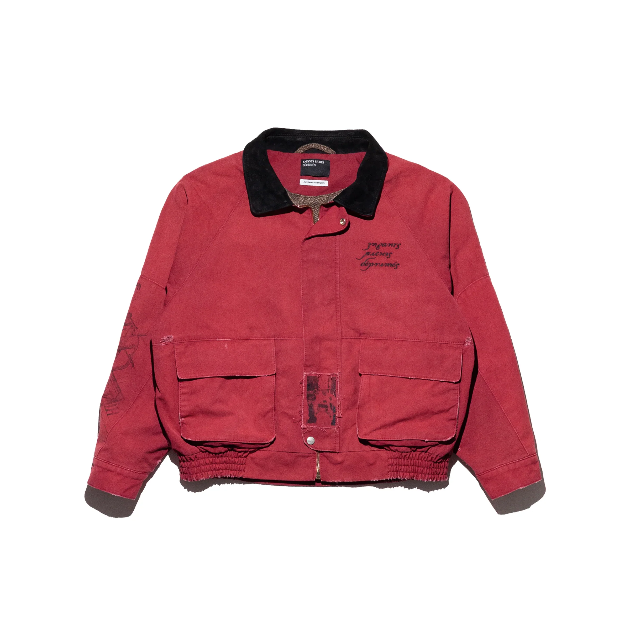 ENFANTS RICHES DEPRIMES - Men Constructivist Hunting Jacket - Image 3